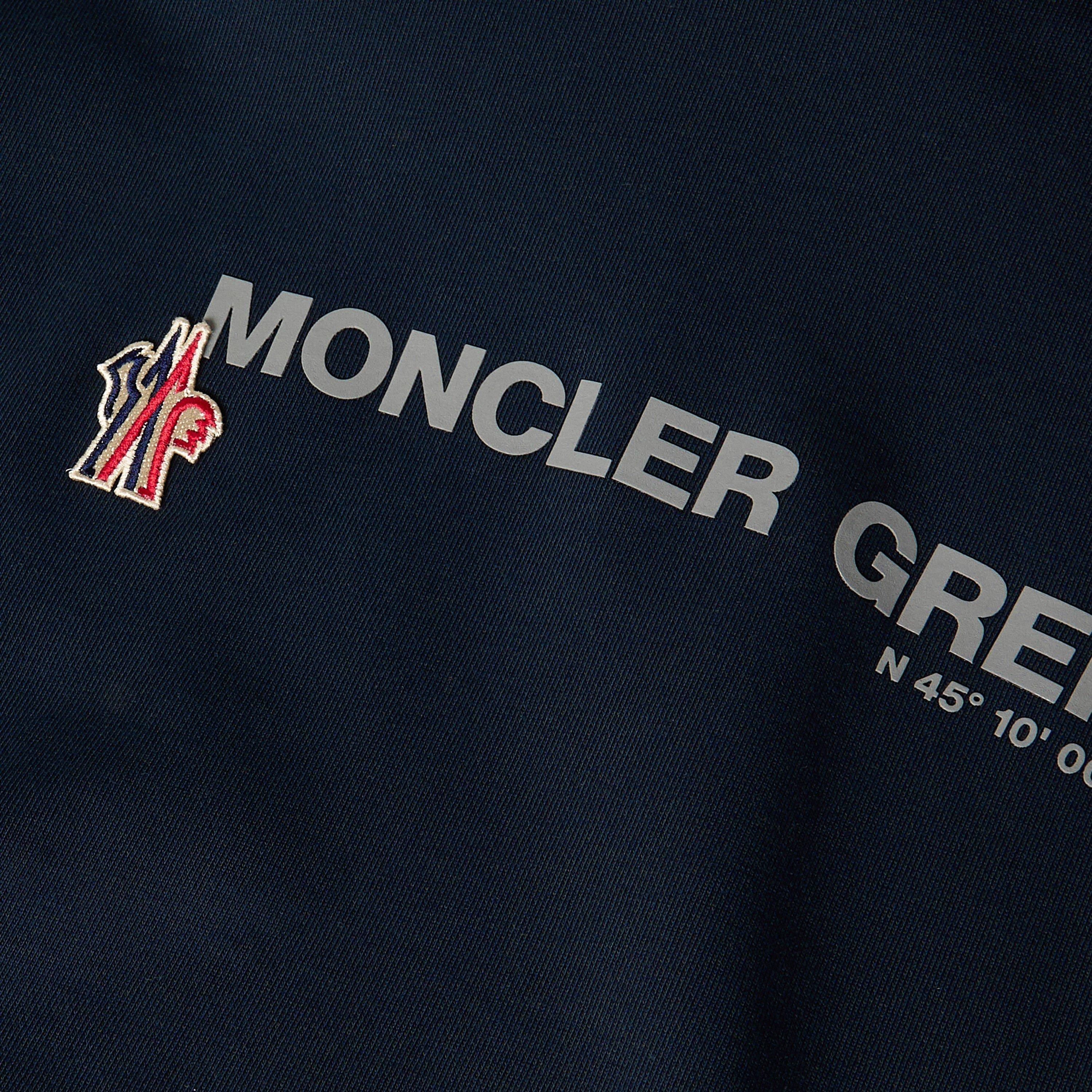 Navy 742 - Moncler - Men's Overhead Hoodie - 5