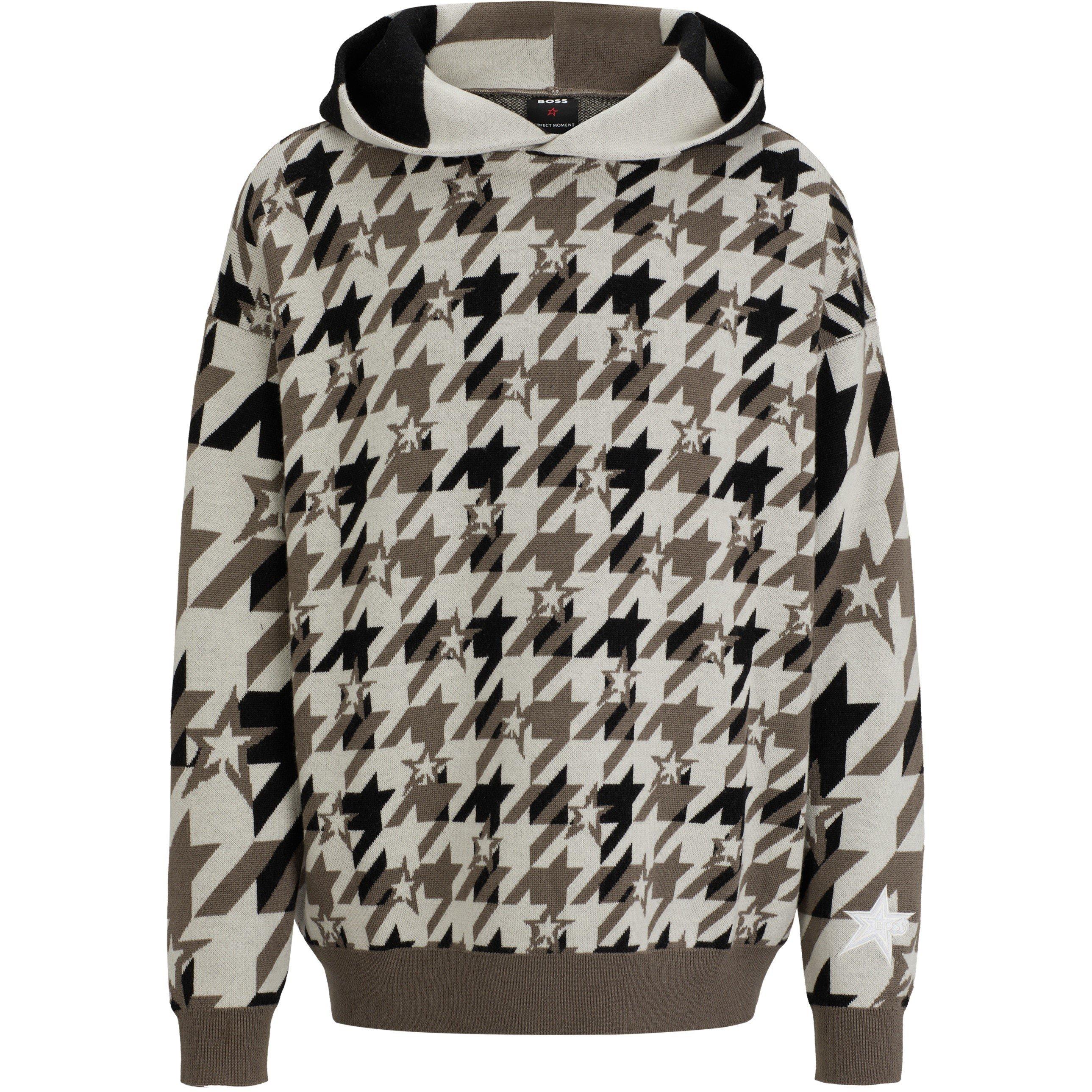 Boss Men's Pull Over Hoodie - Beige - L