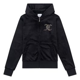 Juicy Couture Diamante Girls Hoodie
