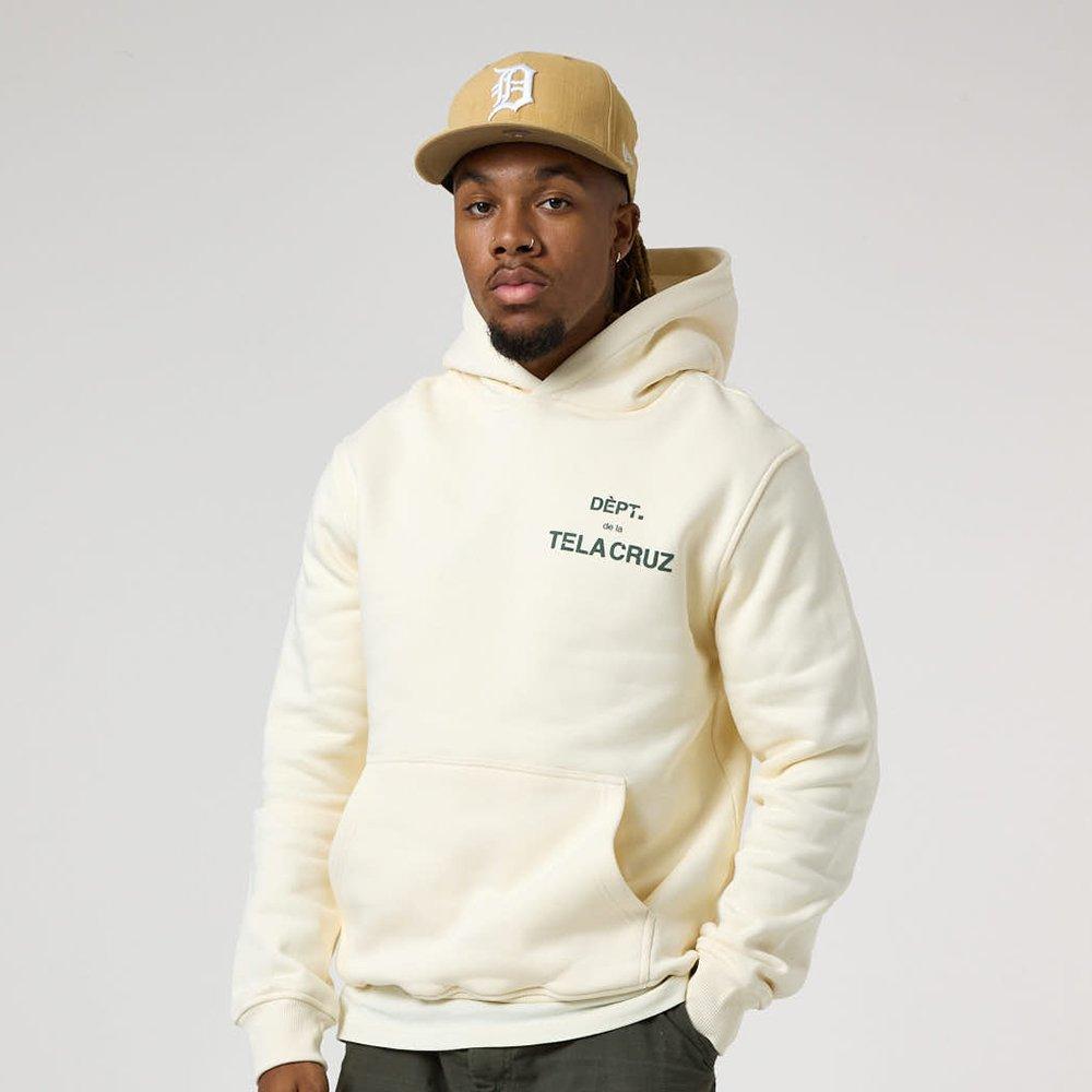 Tela Cruz Men's Over The Head Hoodie - W Aspargus - X Small