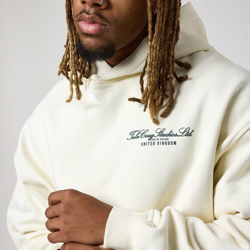 W Aspargus - Tela Cruz - Men's Over the Head Hoodie - 5