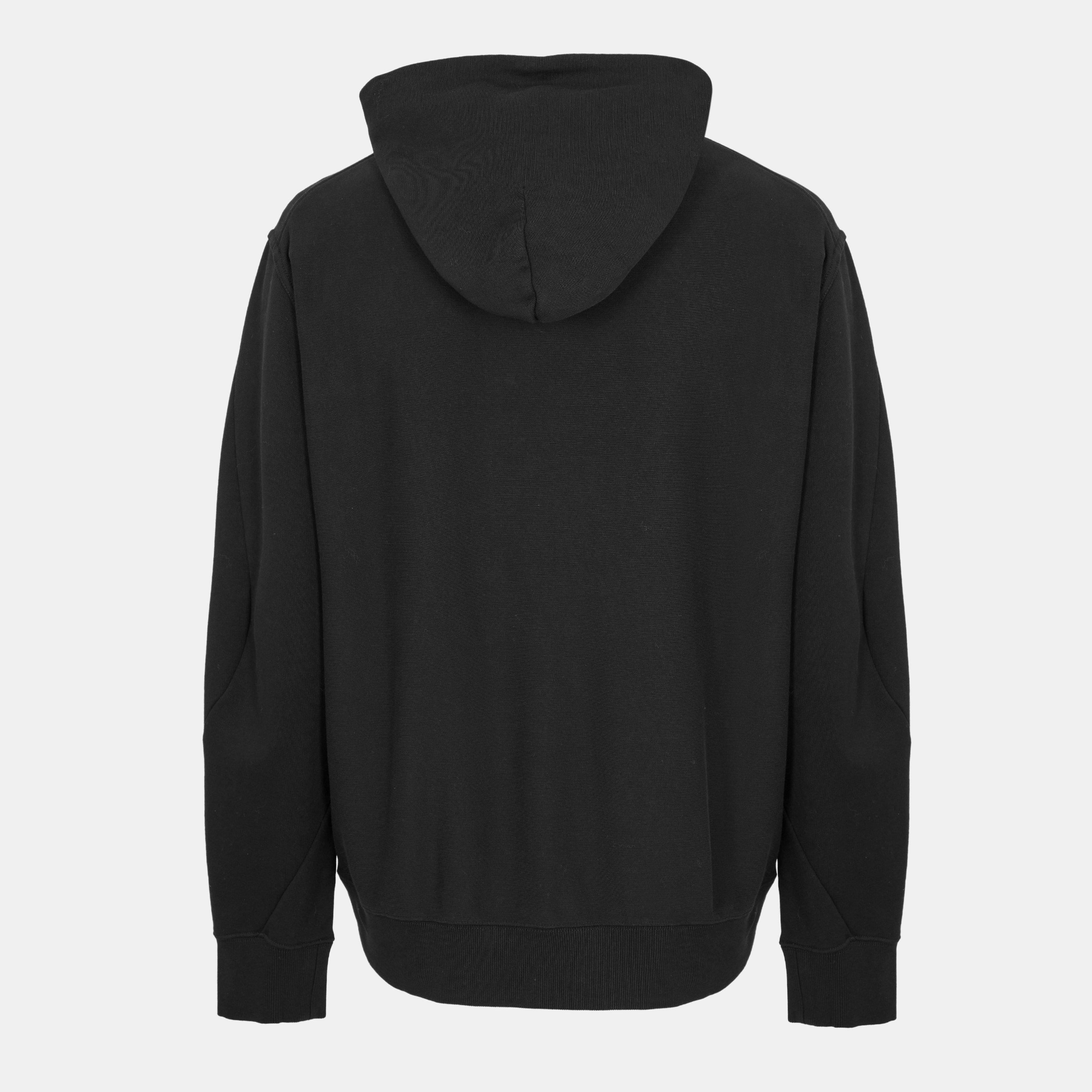 Black - GIVENCHY - Men's GIV Logo Pull Over Hoodie - 2