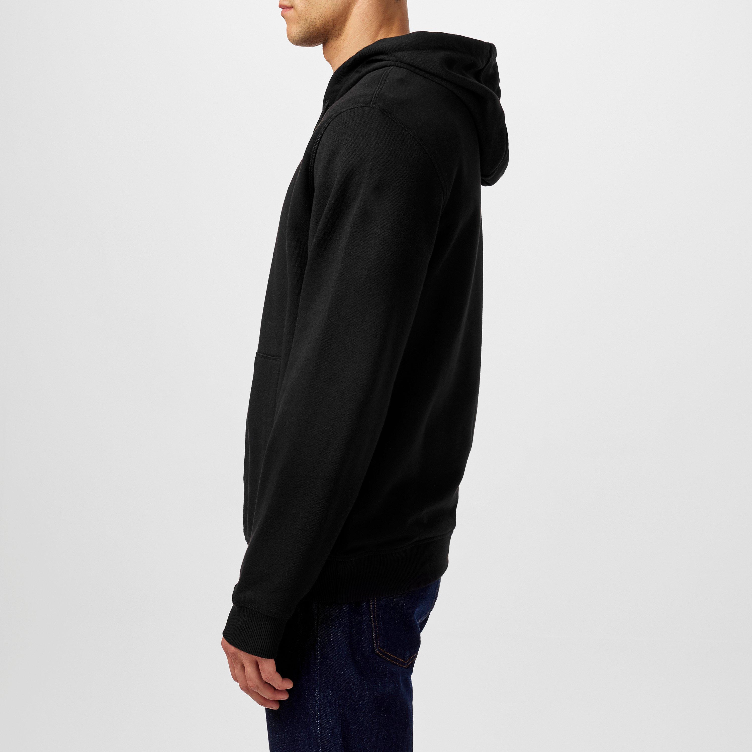 Black 001 - Hugo - Men's Over-the-head Hoodie - 4