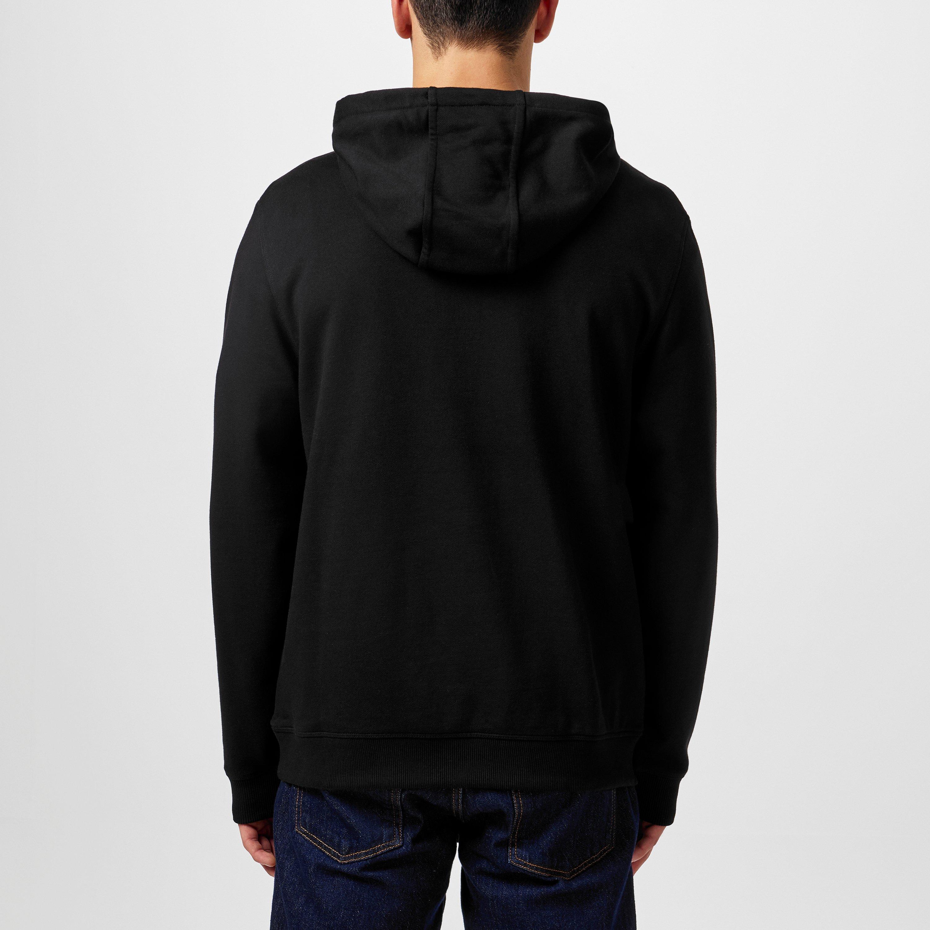 Black 001 - Hugo - Men's Over-the-head Hoodie - 5