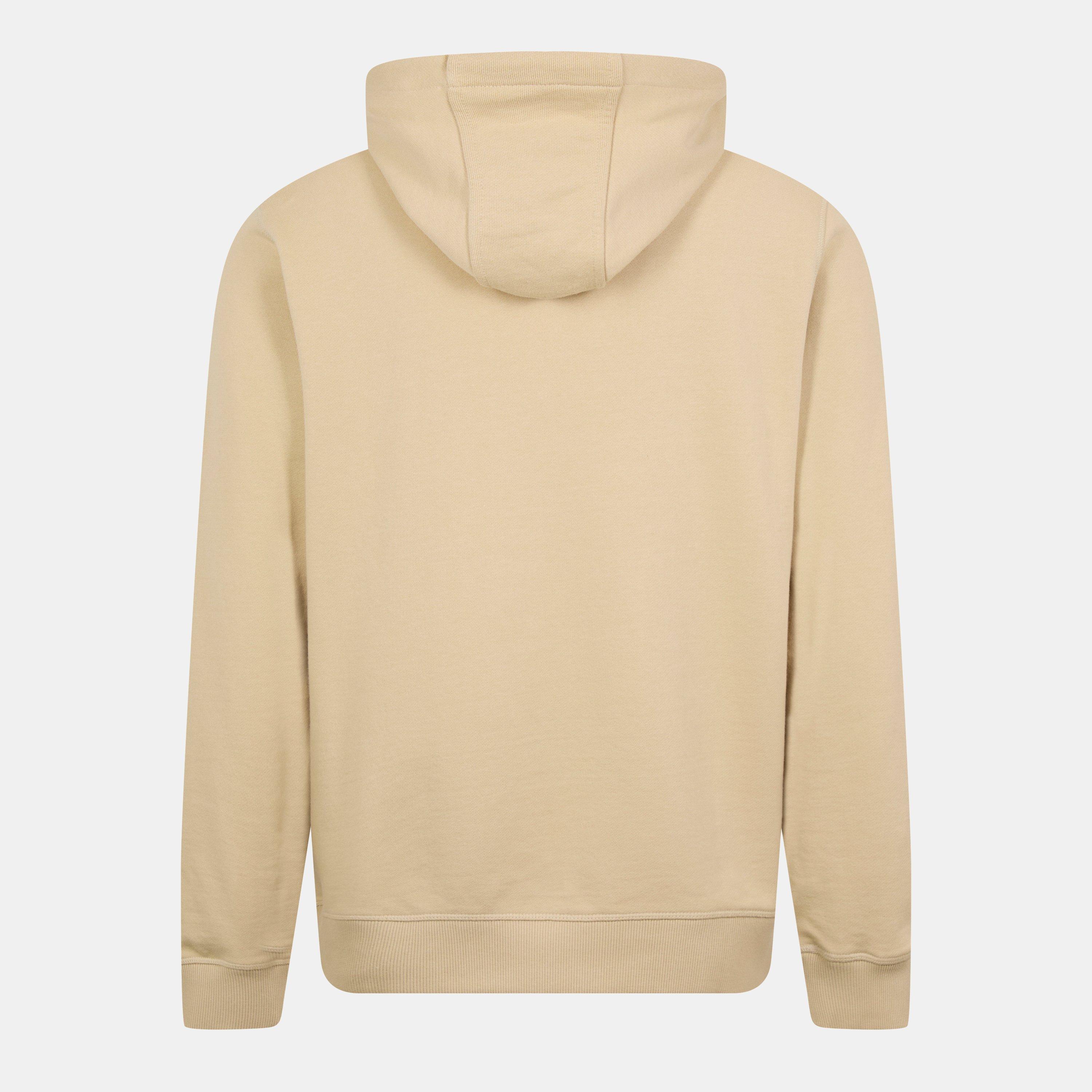 Open Beige 285 - Hugo - Mens HUGO Daratschi Drawstring Hoodie - Contemporary Streetwear Design - 2