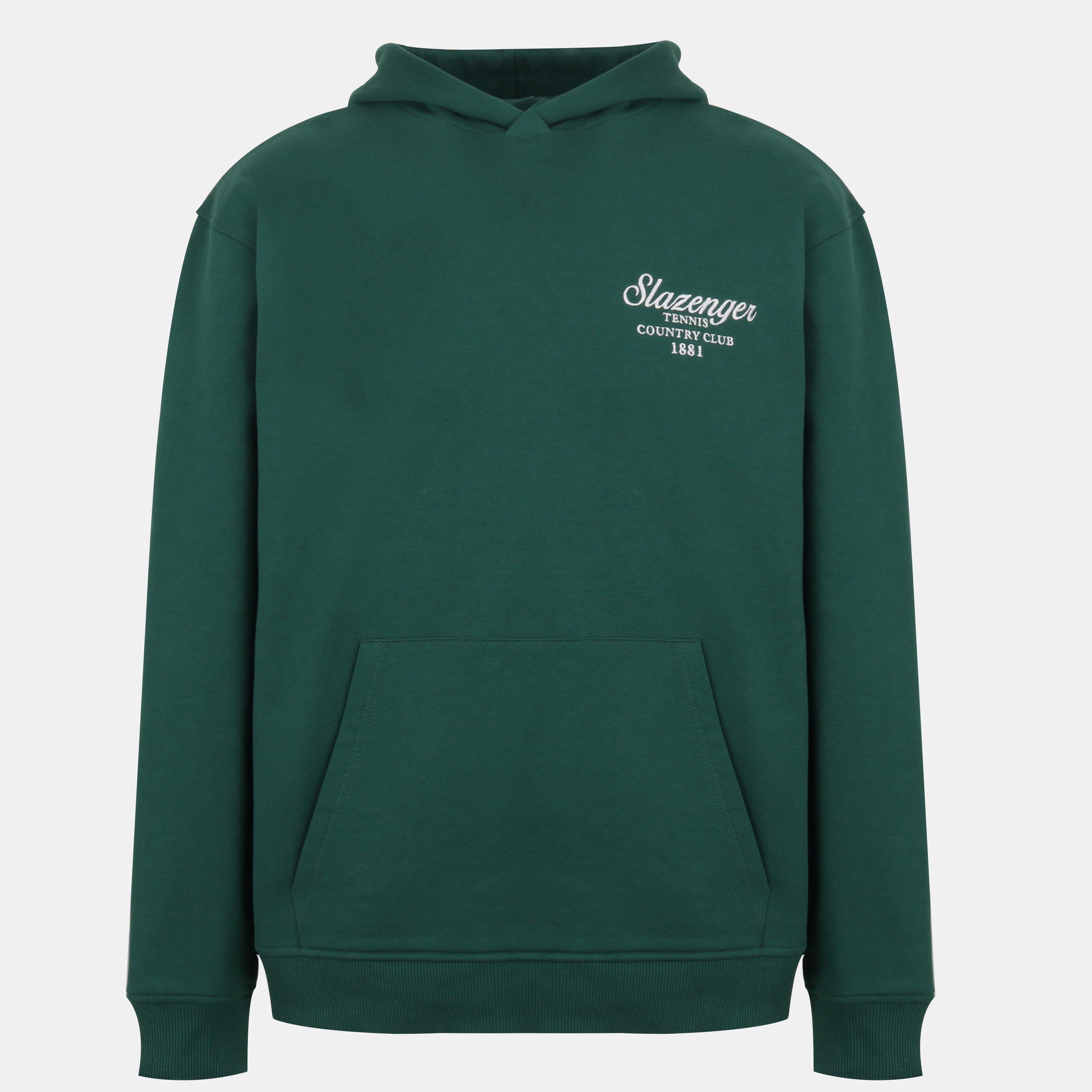 Slazenger Men's Slaz Tennis Hoodies - Green - XL