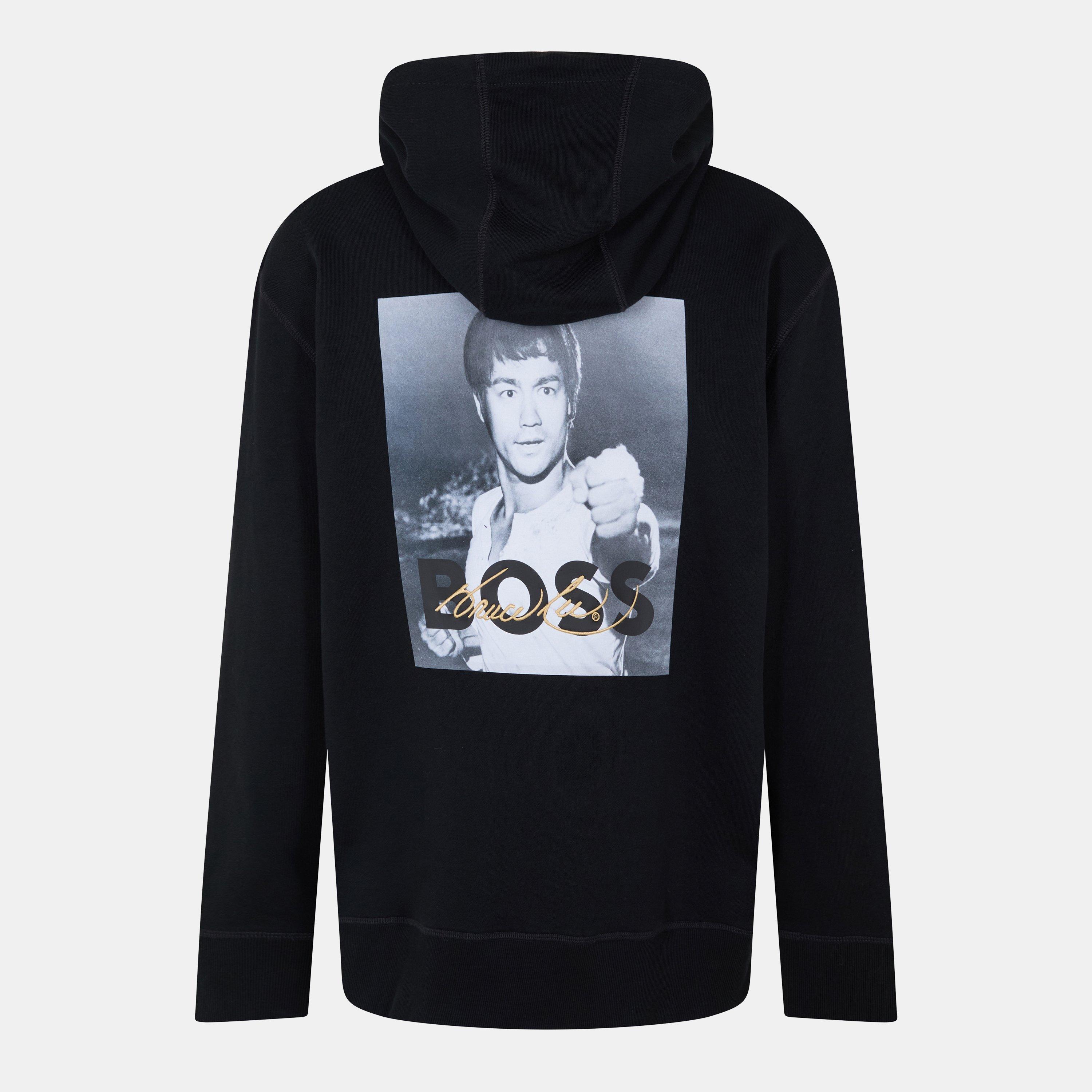 Black - Boss - Men's Over-The-Head Hoodie - 2