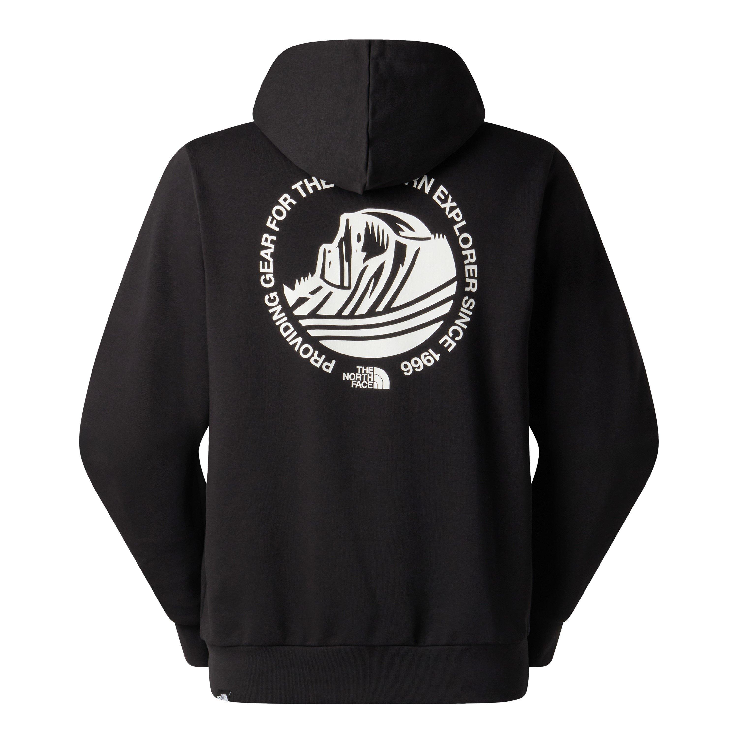 The North Face Men's Monte Regular Graphic Hoodie - Tnf Black - Small