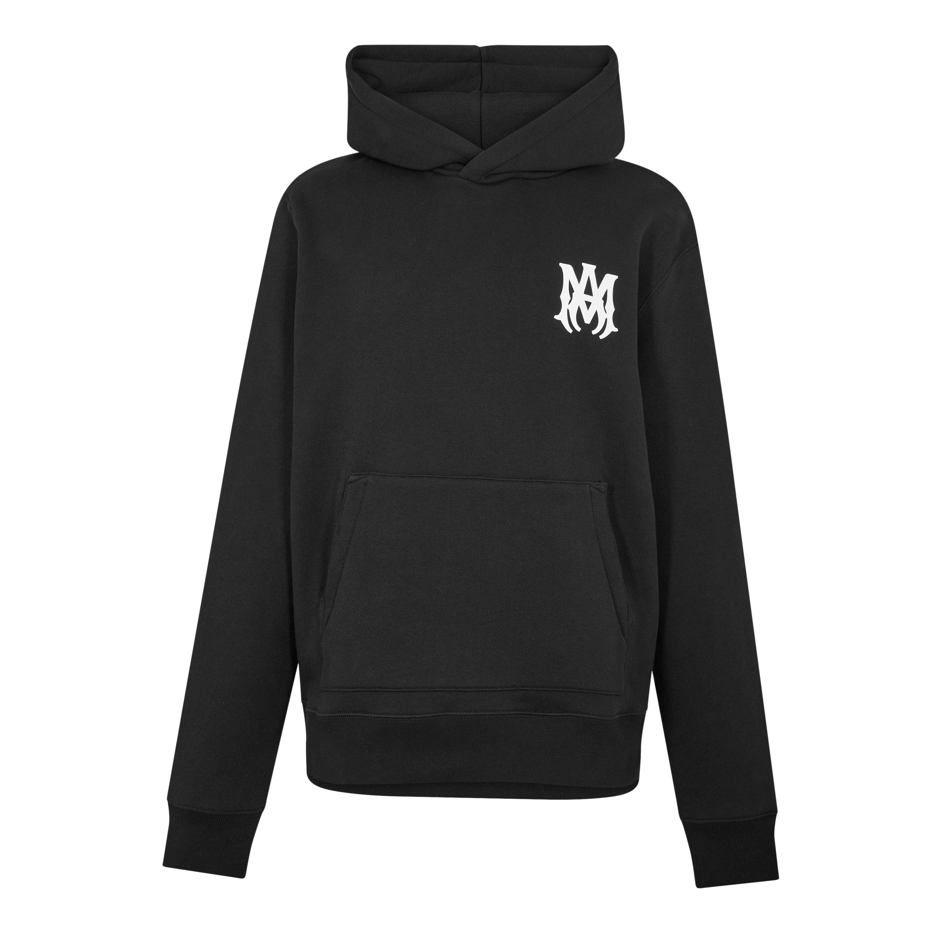Black - Amiri - Men's MA Logo Pull Over Hoodie - 1