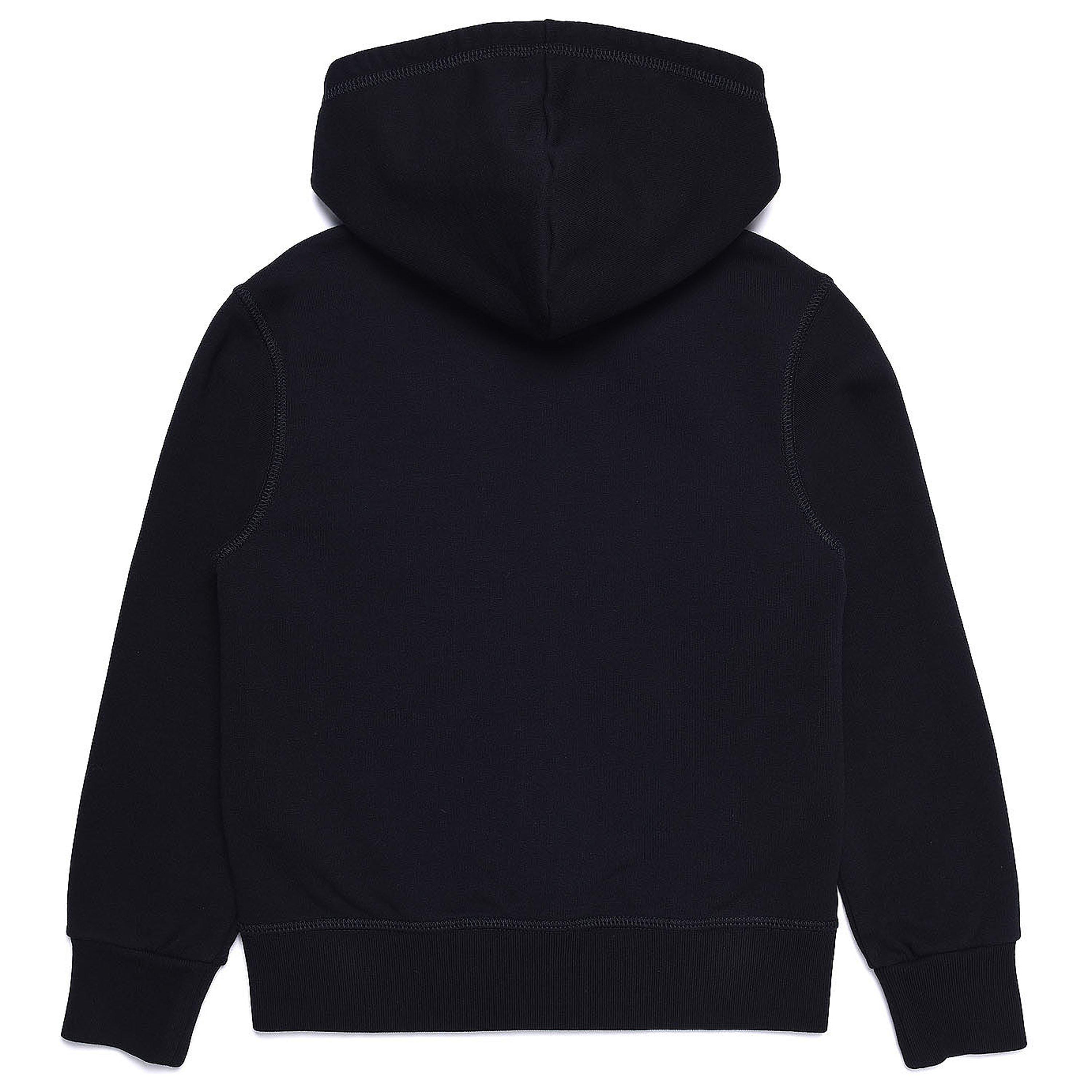 Black DQ900 - DSquared2 - Children's Icon Zip Hoodie - 2