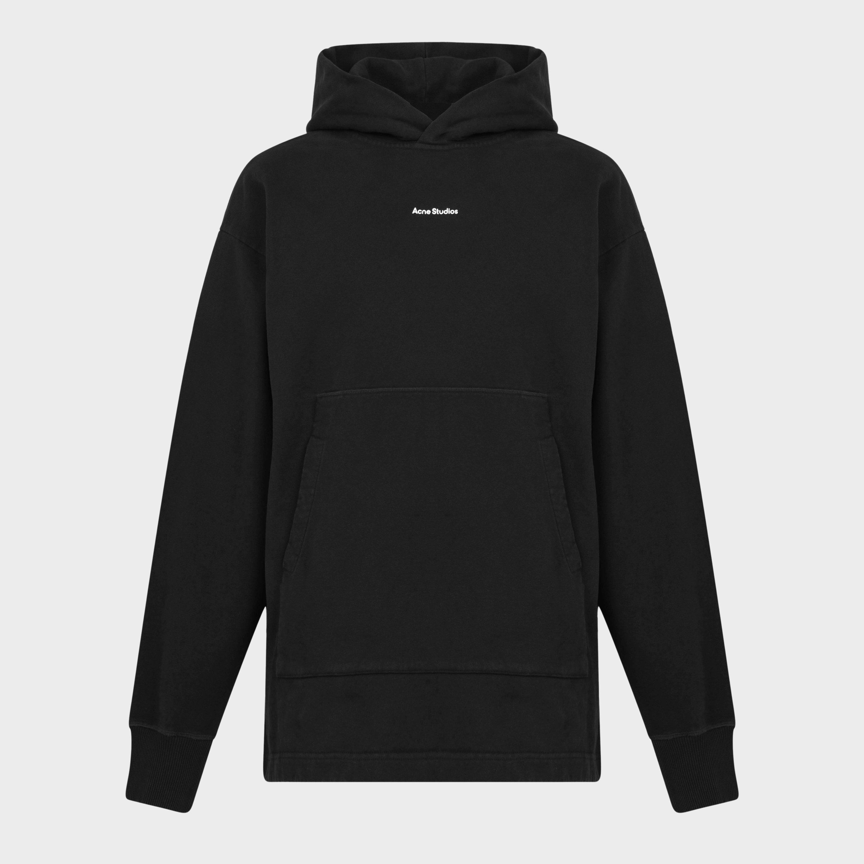 Acne Studios カーペットプリントパーカー Acne Studios - Fleece logo hoodie - Cotton candy pink