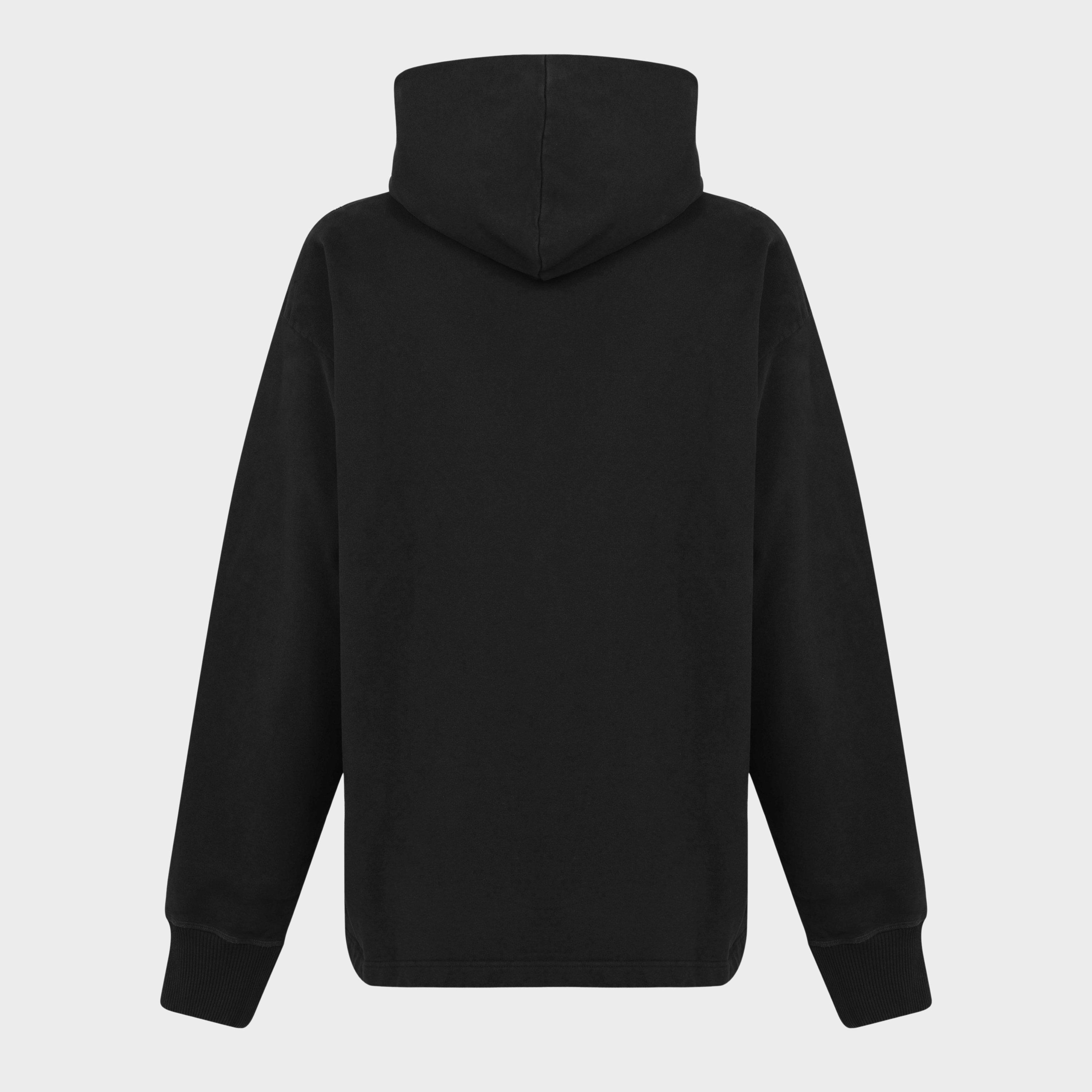 Black 900 - Acne Studios - Franklin Stamp Hoodie - 2