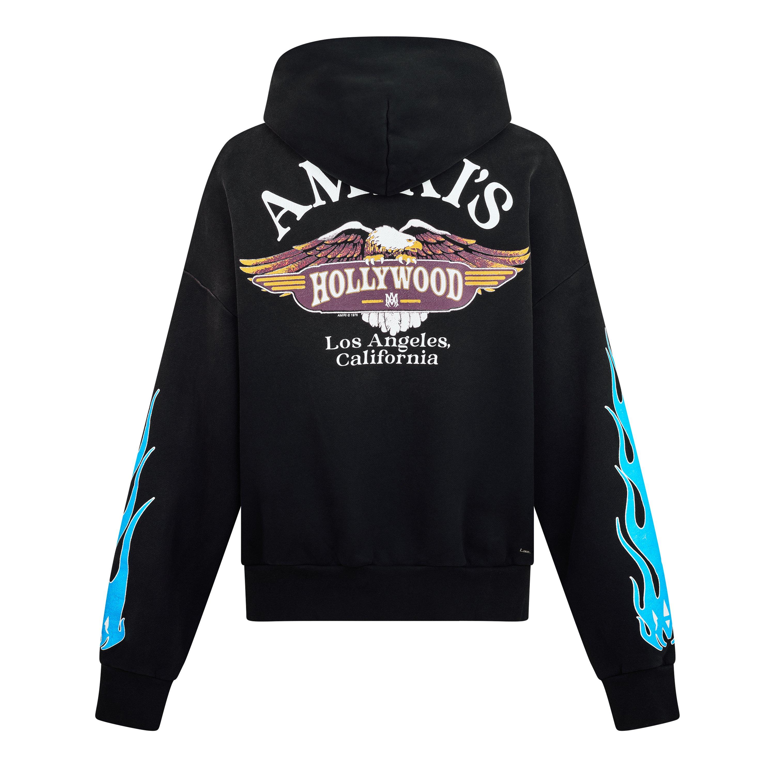 Black - Amiri - Amiri MA Flames Zp H Sn61 - 2