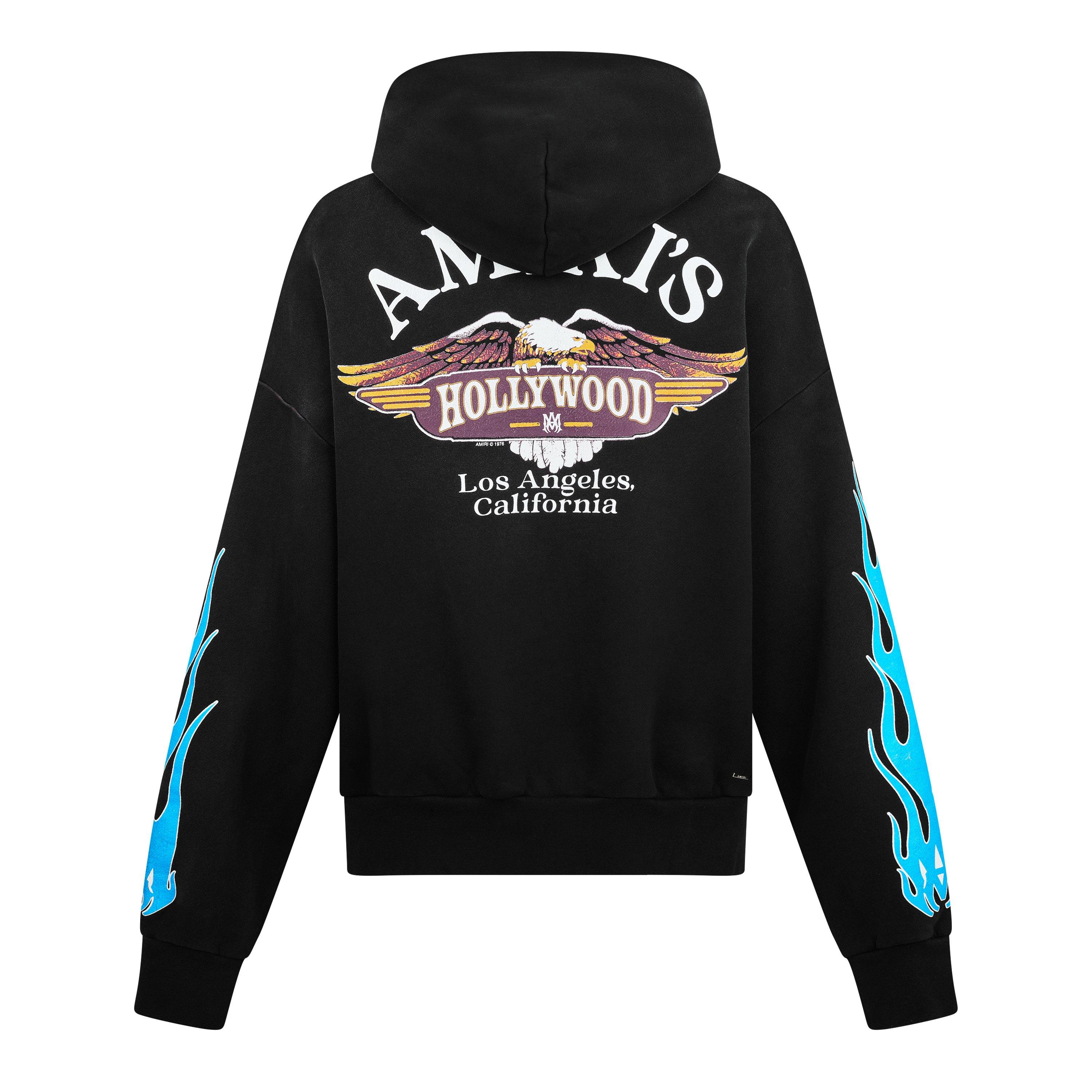 Amiri Men's MA Flames Zip Hoodie | Flannels