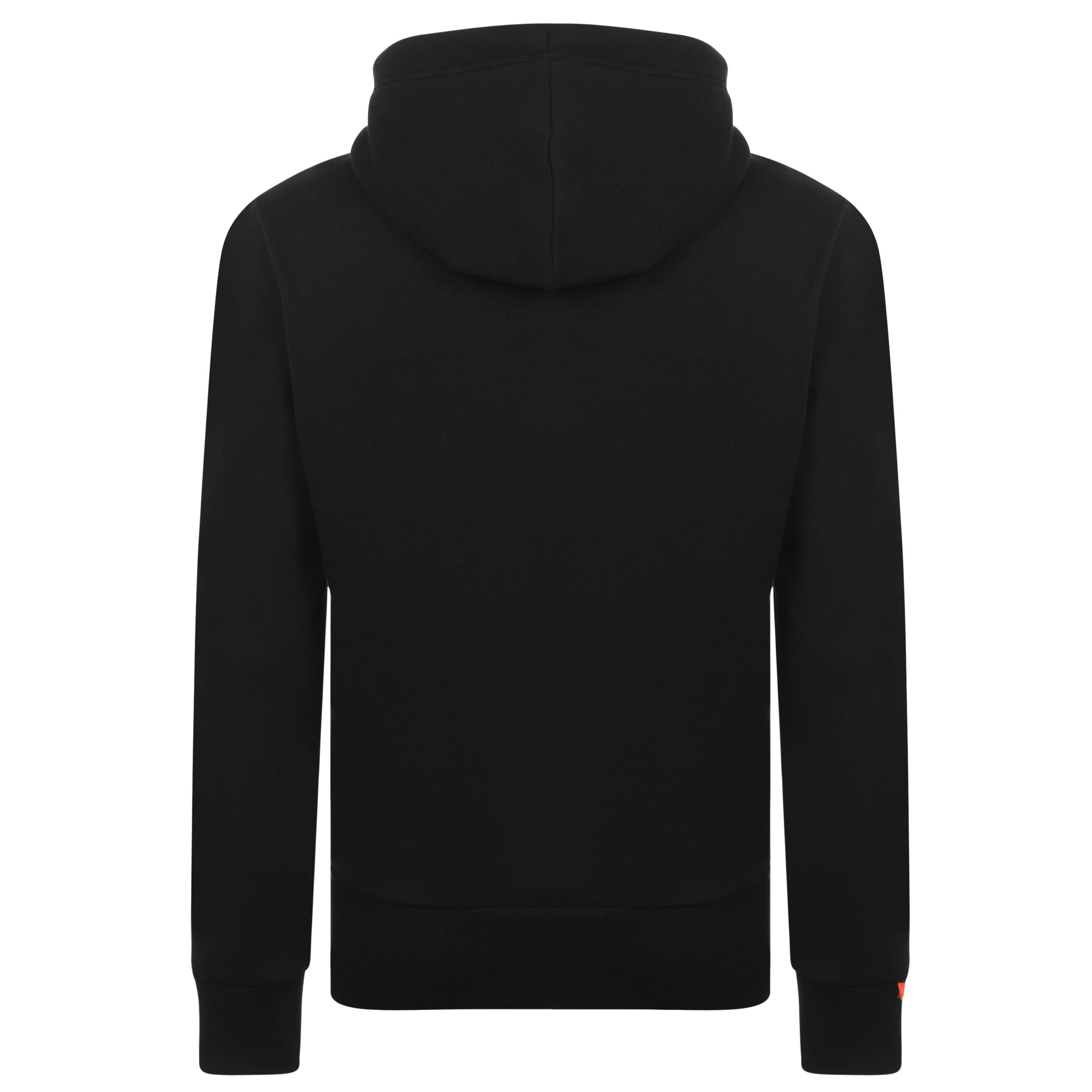 Crna 02A - Superdry - Basic Zip Hoodie - 8