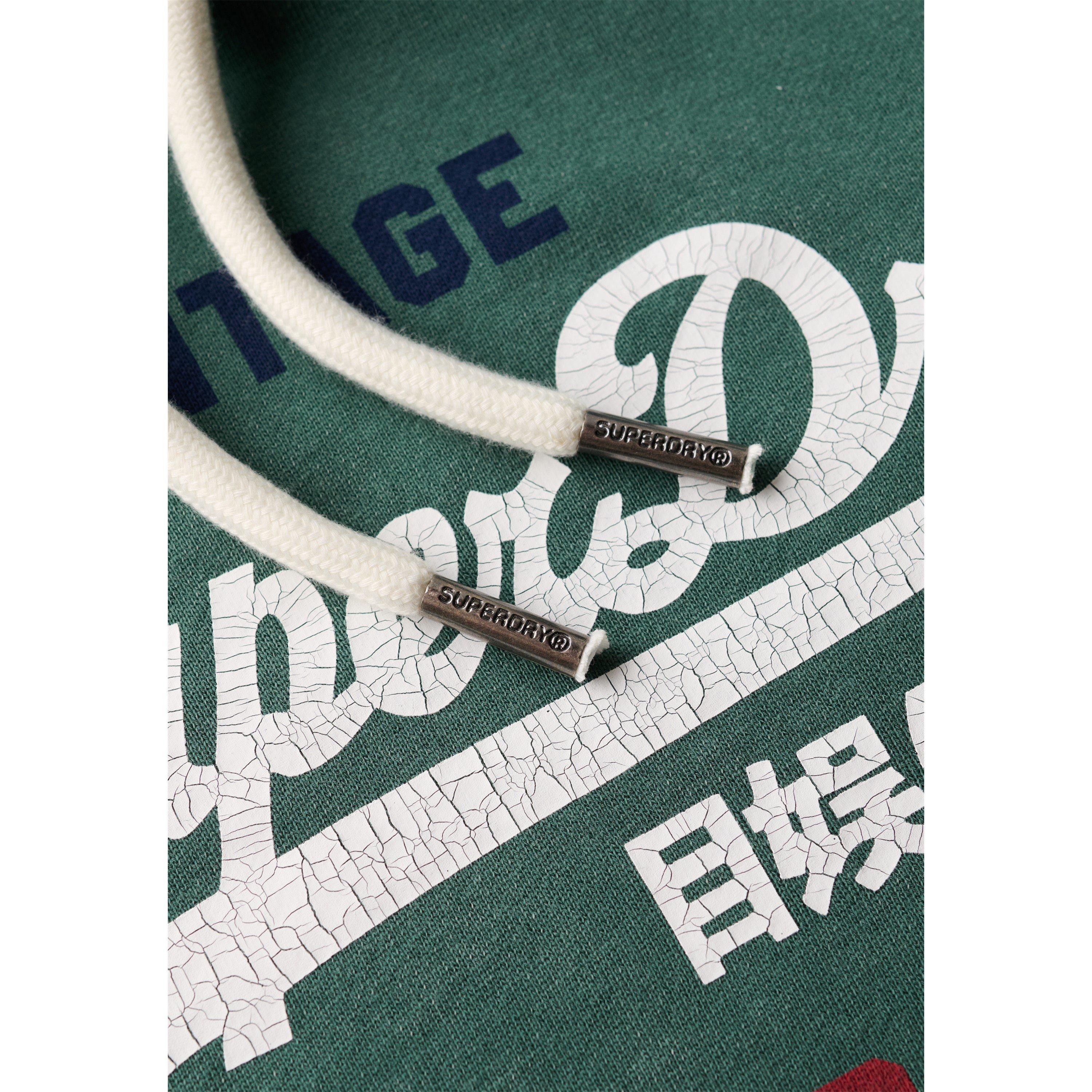 Pine - Superdry - Vintage Logo Hoodie - 4