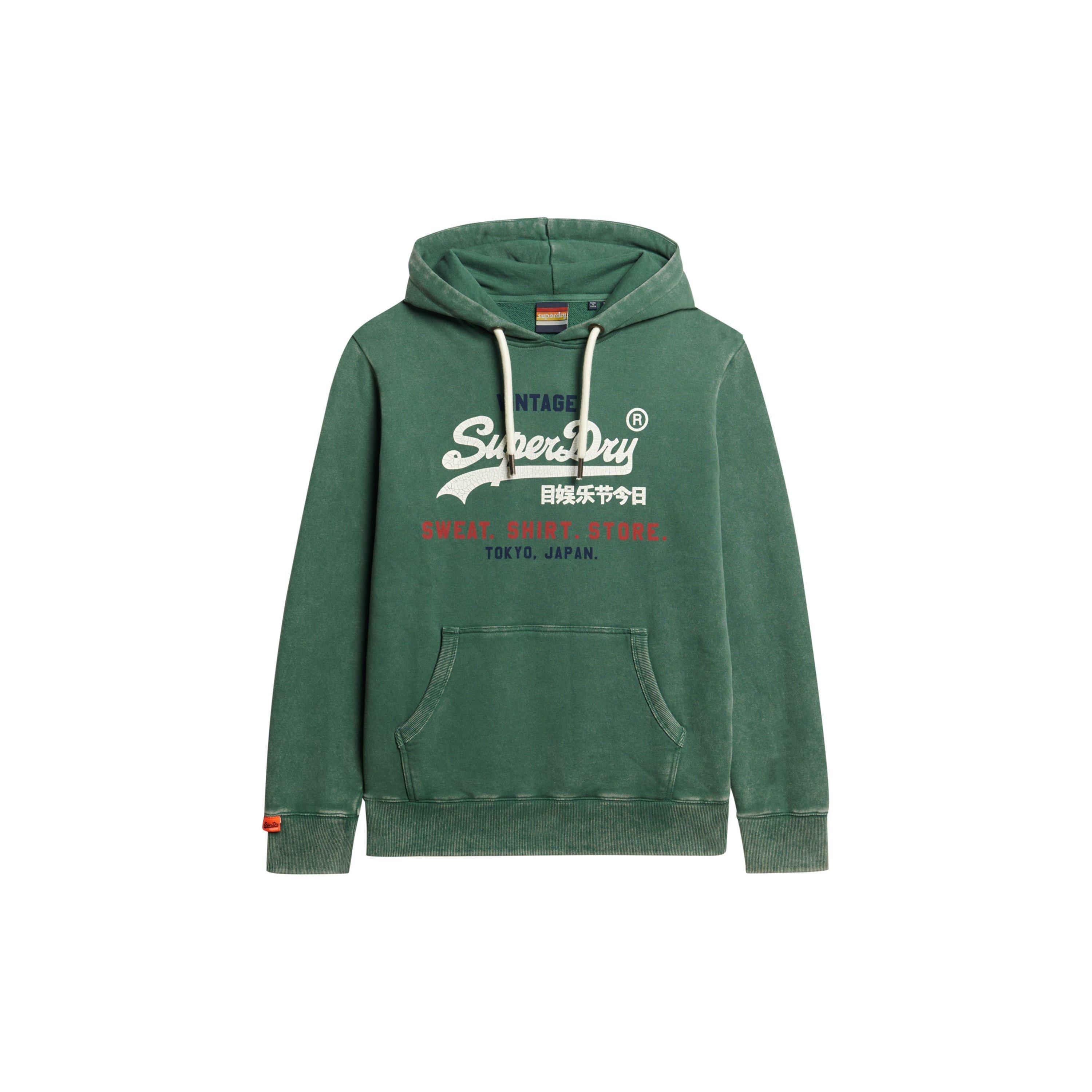 Pine - Superdry - Vintage Logo Hoodie - 6