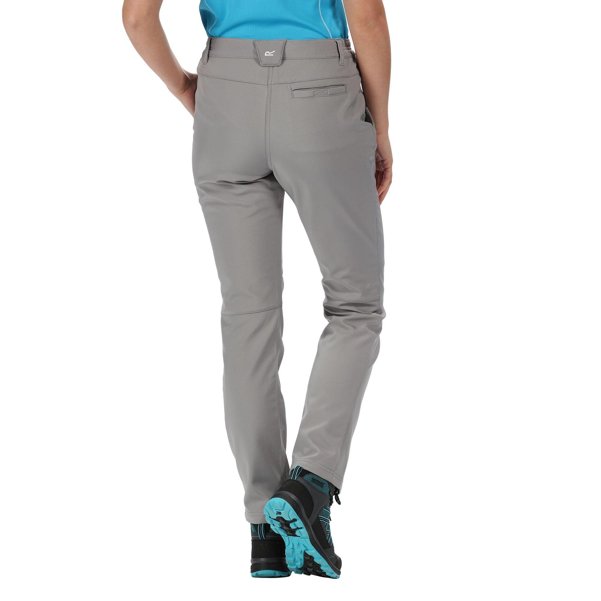 Seal Grey - Regatta - Womens Highton Trousers (Regular) - 14