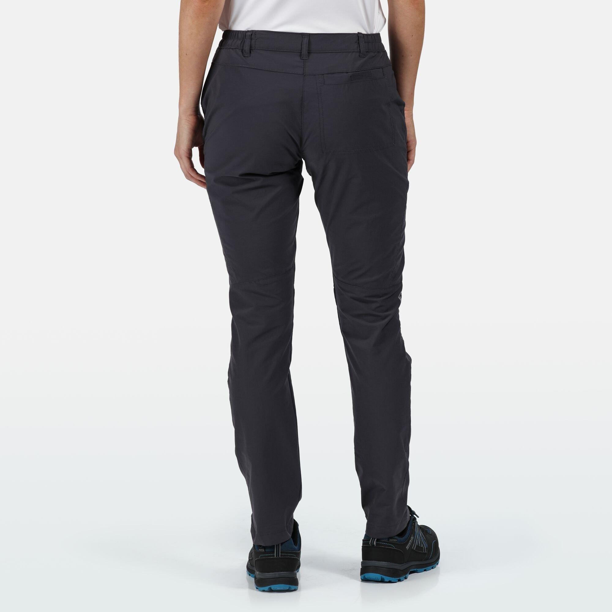 Seal Grey - Regatta - Womens Highton Trousers (Regular) - 16