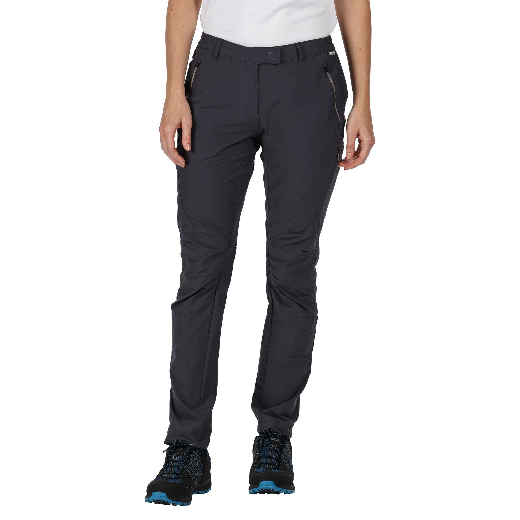 Seal Grey - Regatta - Womens Highton Trousers (Regular) - 7