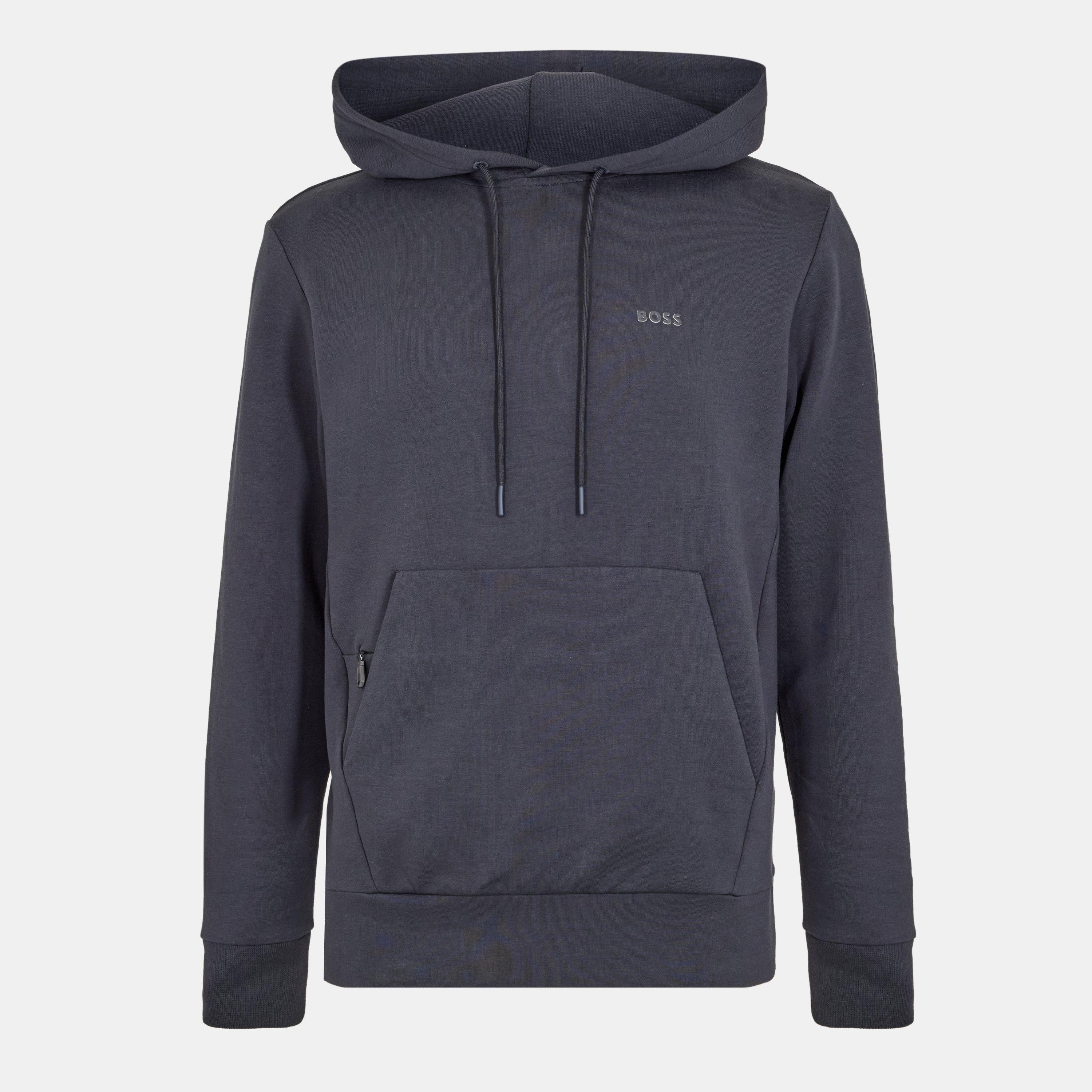 Dark Blue - Boss - Men's Soody Hoodie - 1