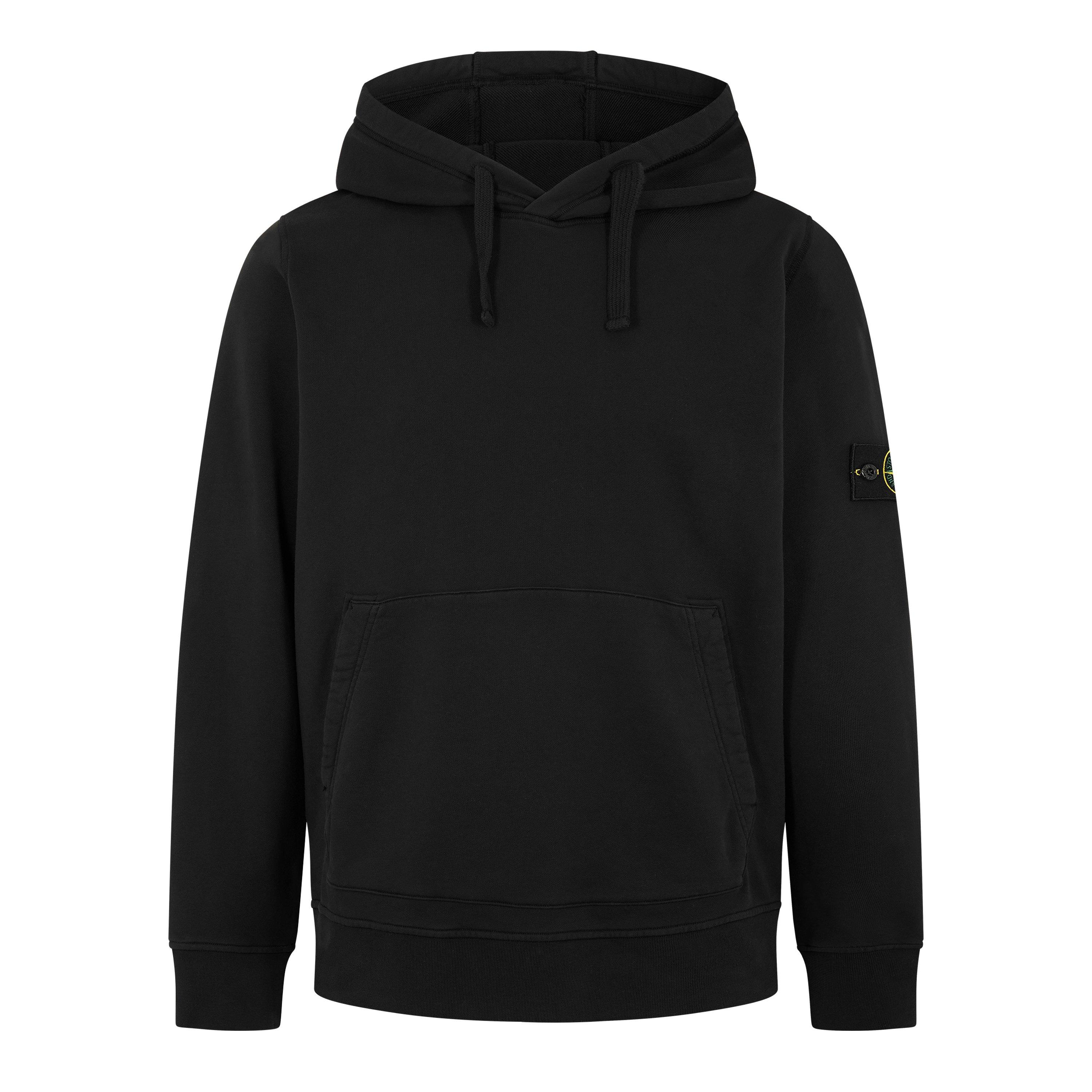 Stone Island Men's Overhead Hoodie - Black V0029 - M