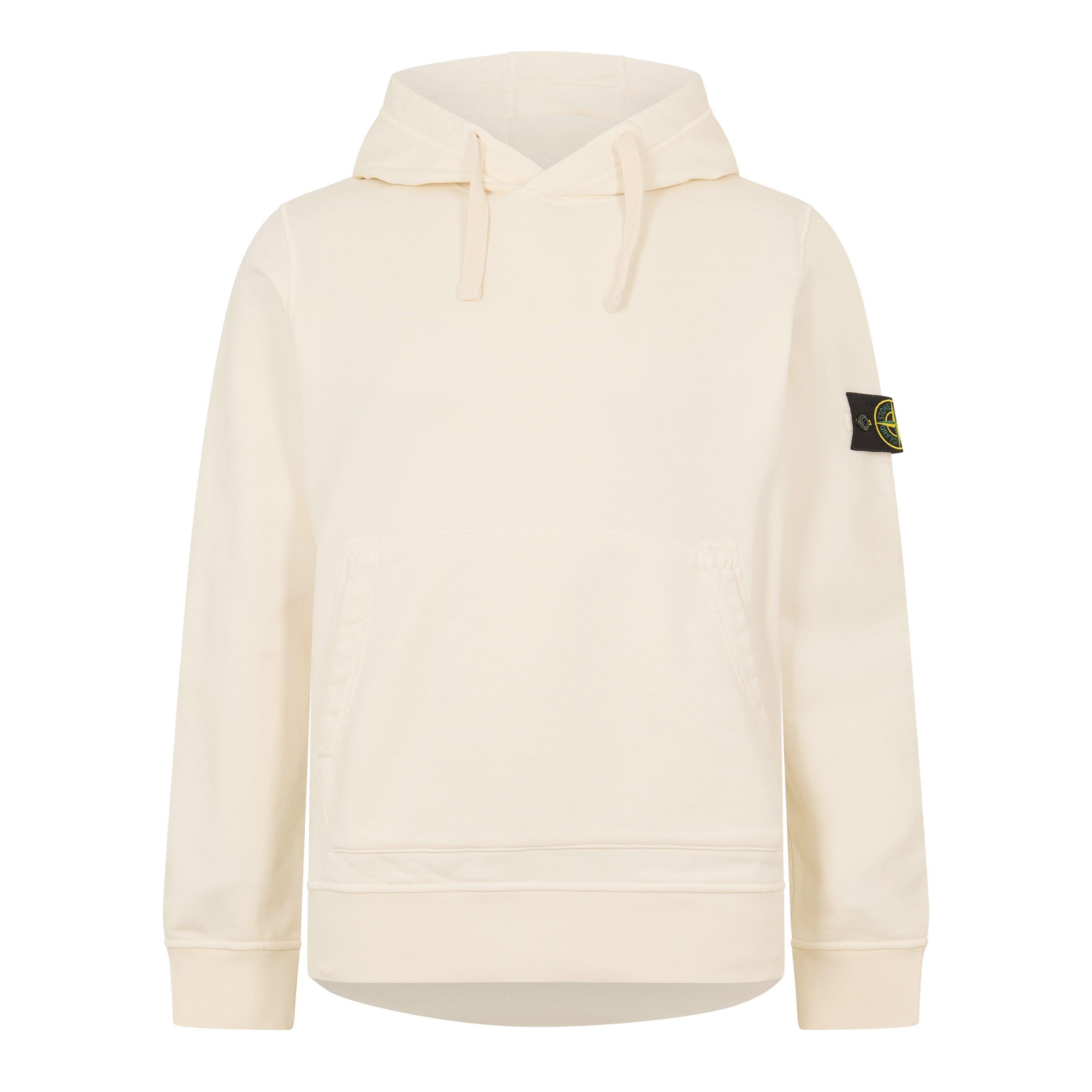 Stone Island Men's Overhead Hoodie - Ivory V0093 - S
