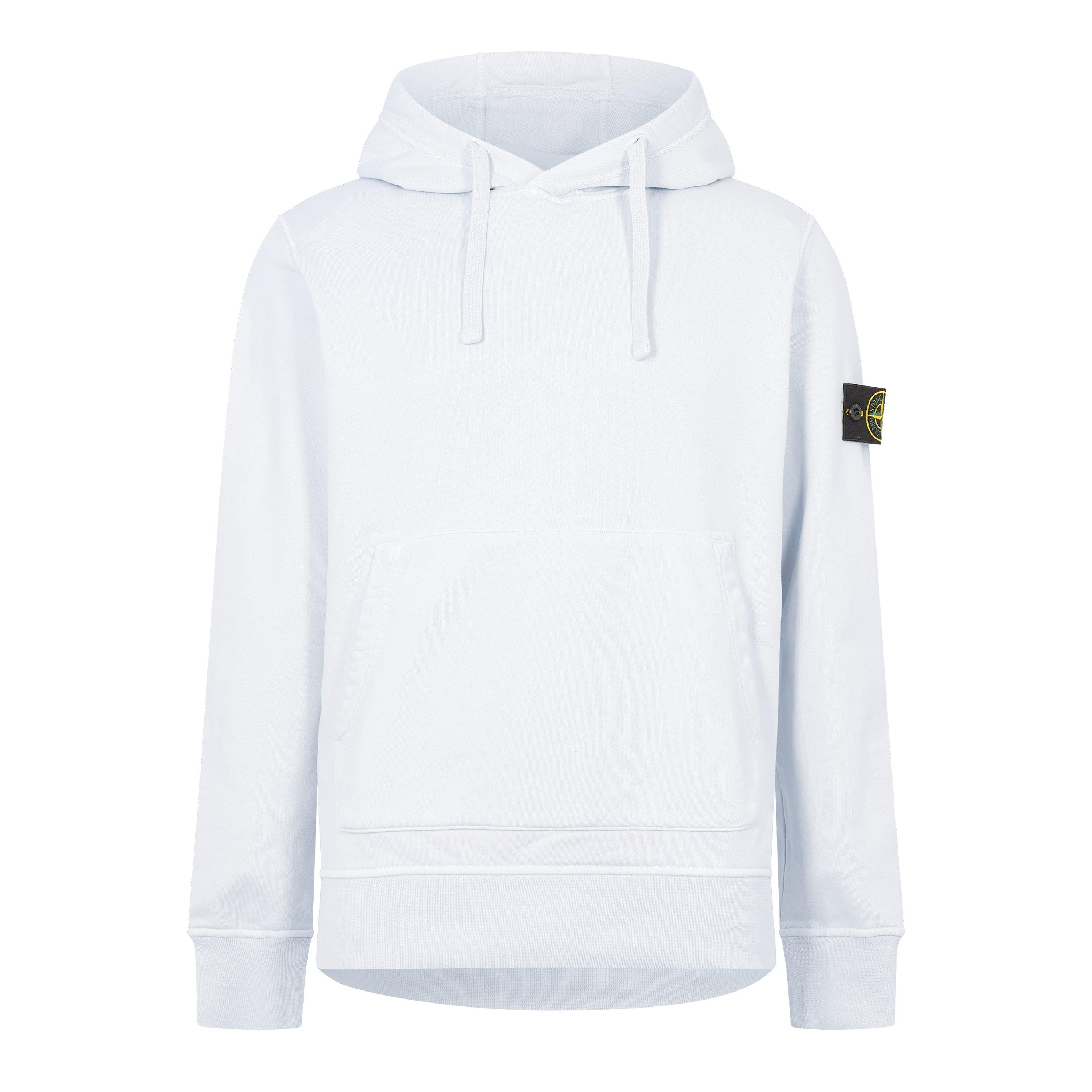 Stone Island Men's Overhead Hoodie - Sky Blue V0041 - Size 2XL