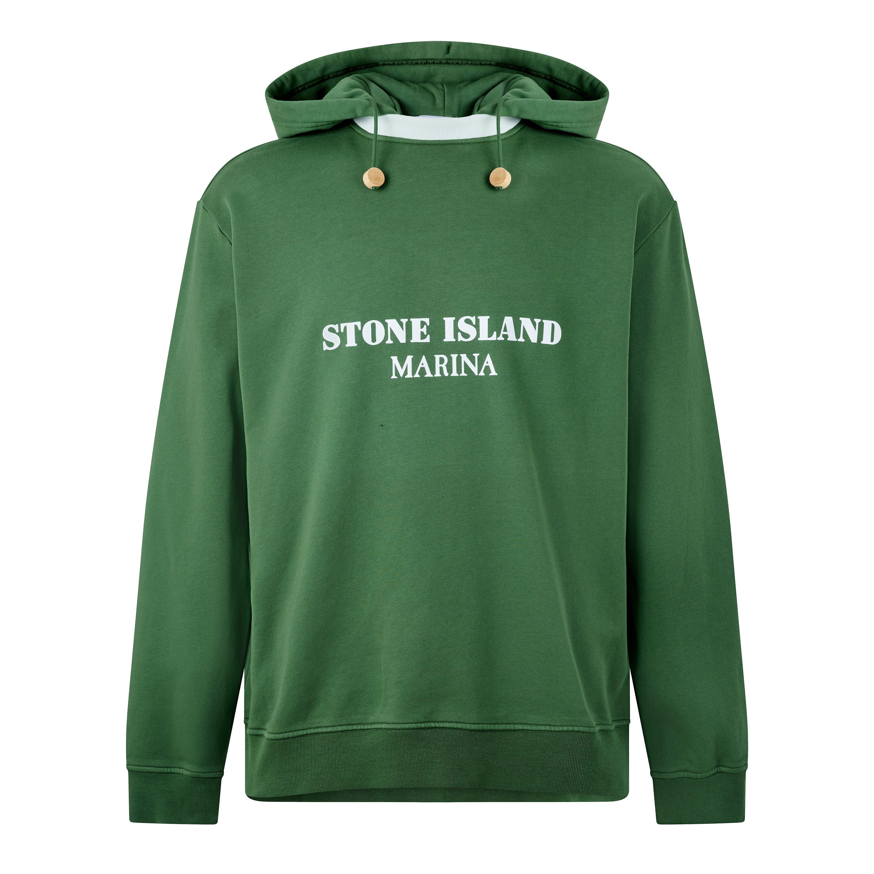 Stone Island Mens Marina Hoodie | Flannels