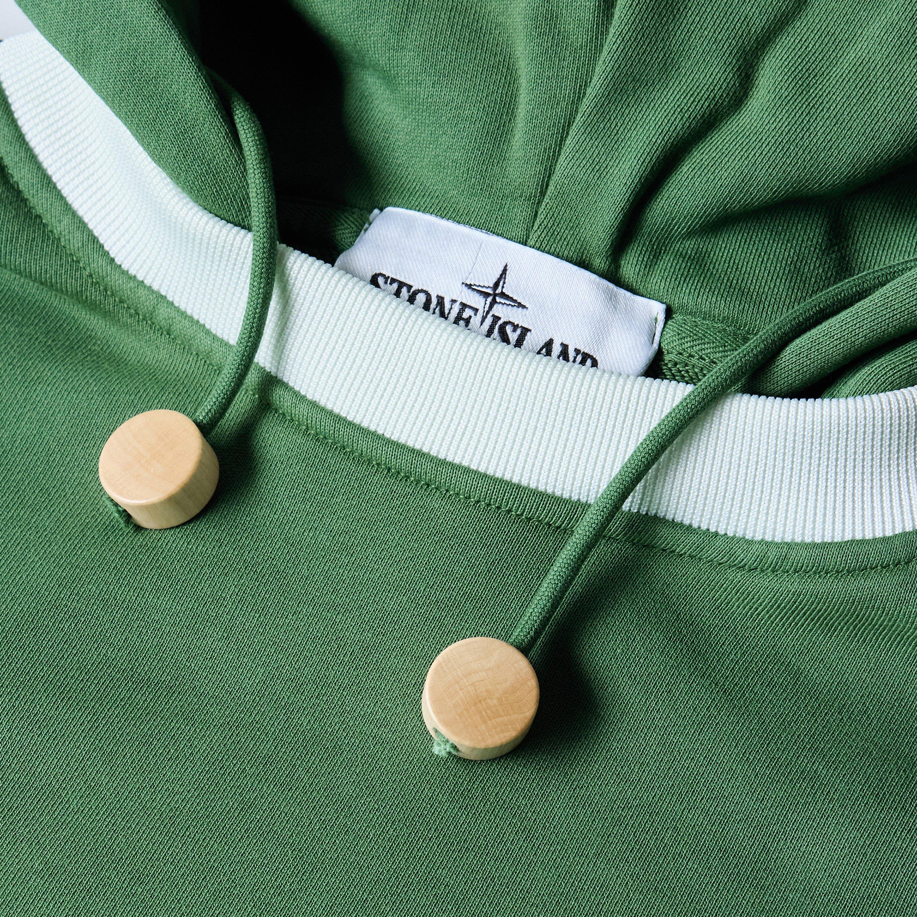 Q Green V005I - Stone Island Marina - Mens Marina Hoodie - 5