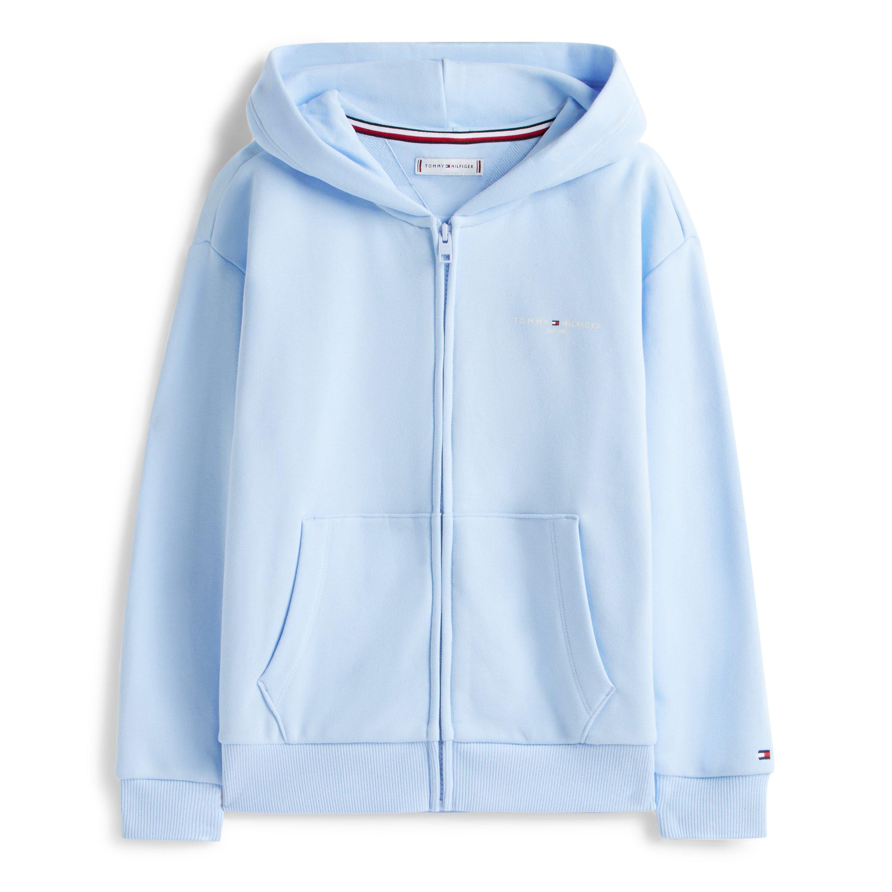 Tommy Hilfiger Boys Kids' Zip Hoodie - Sweet Blue C3q - 8Y