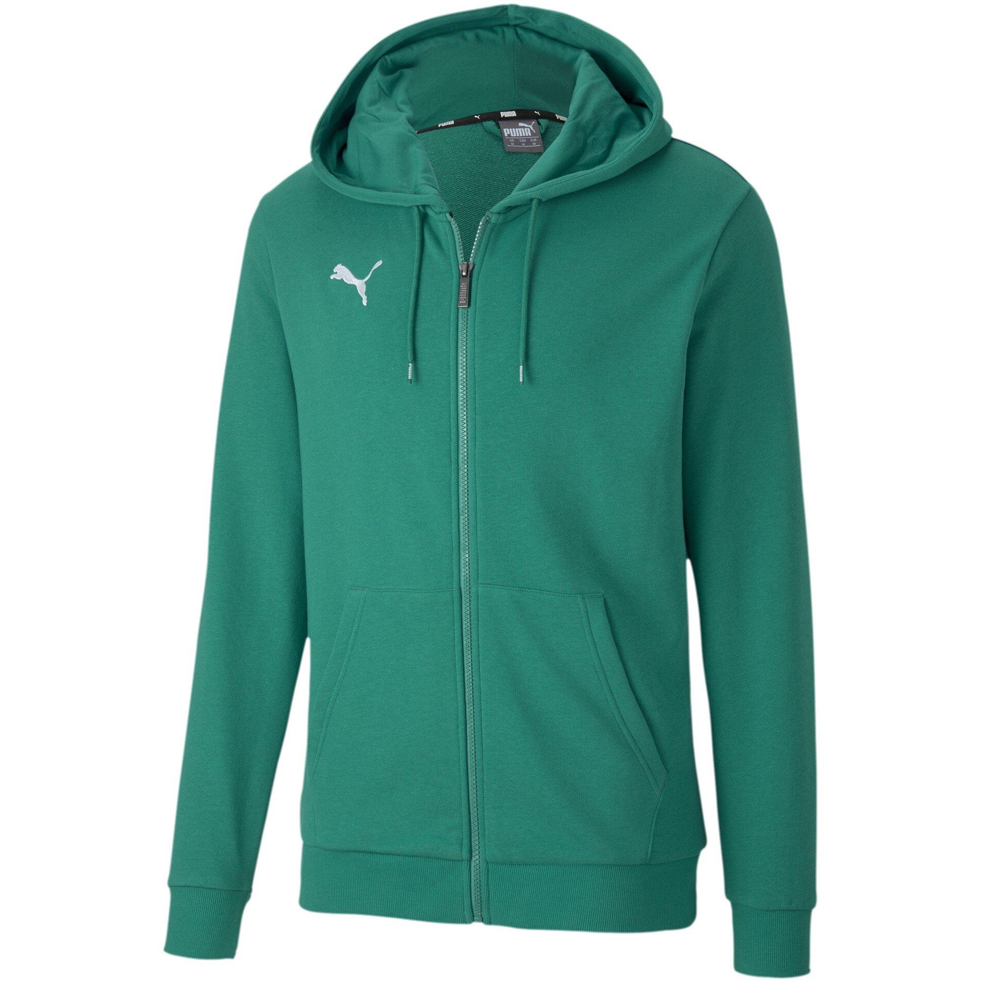 Puma Men's Teamgoal 23 Casuals Zip Hoodie - Pepper Green - S
