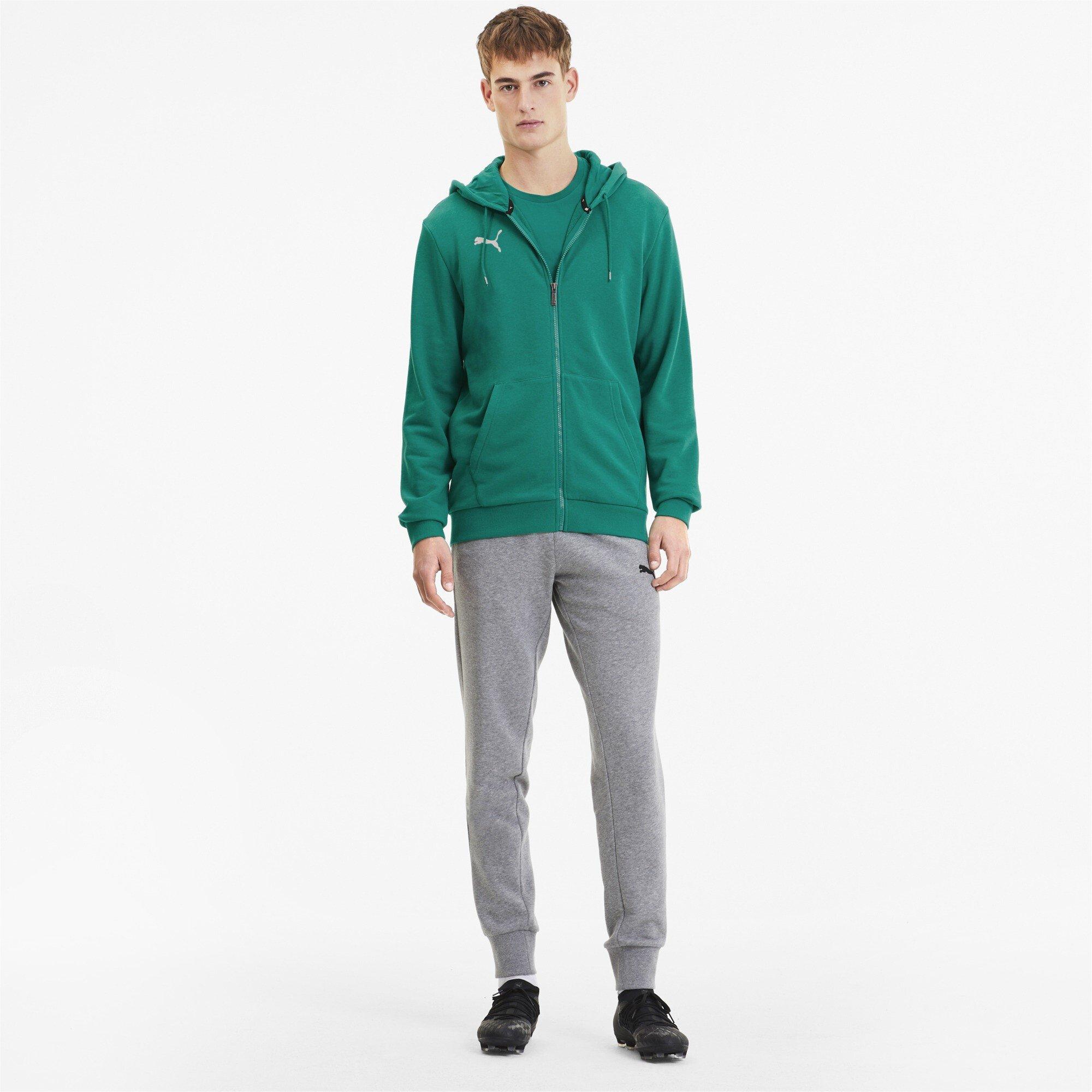 Pepper Green - Puma - Men's Teamgoal 23 Casuals Zip Hoodie - 5