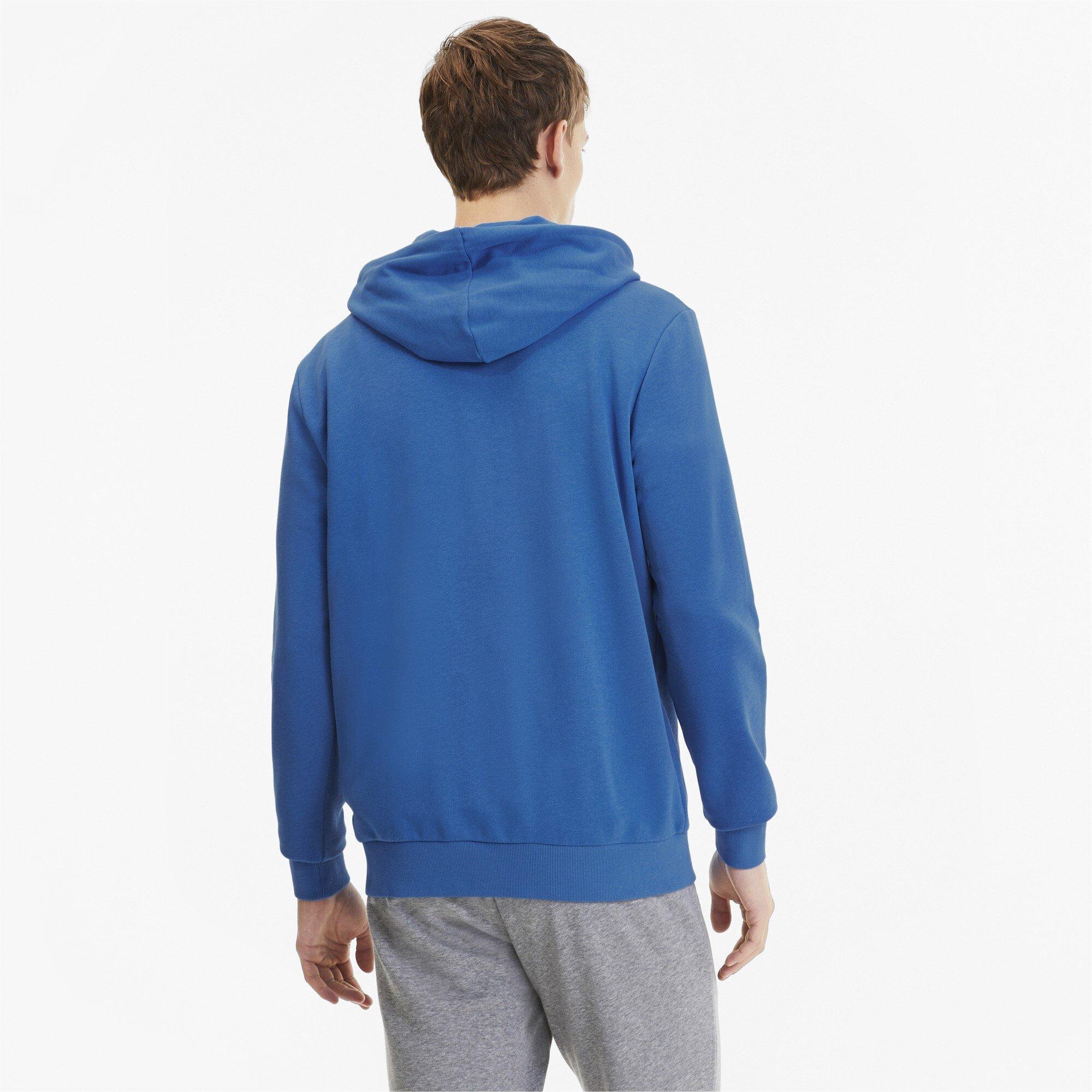 Elec/Blu/Lem - Puma - Men's Teamgoal 23 Casuals Zip Hoodie - 4