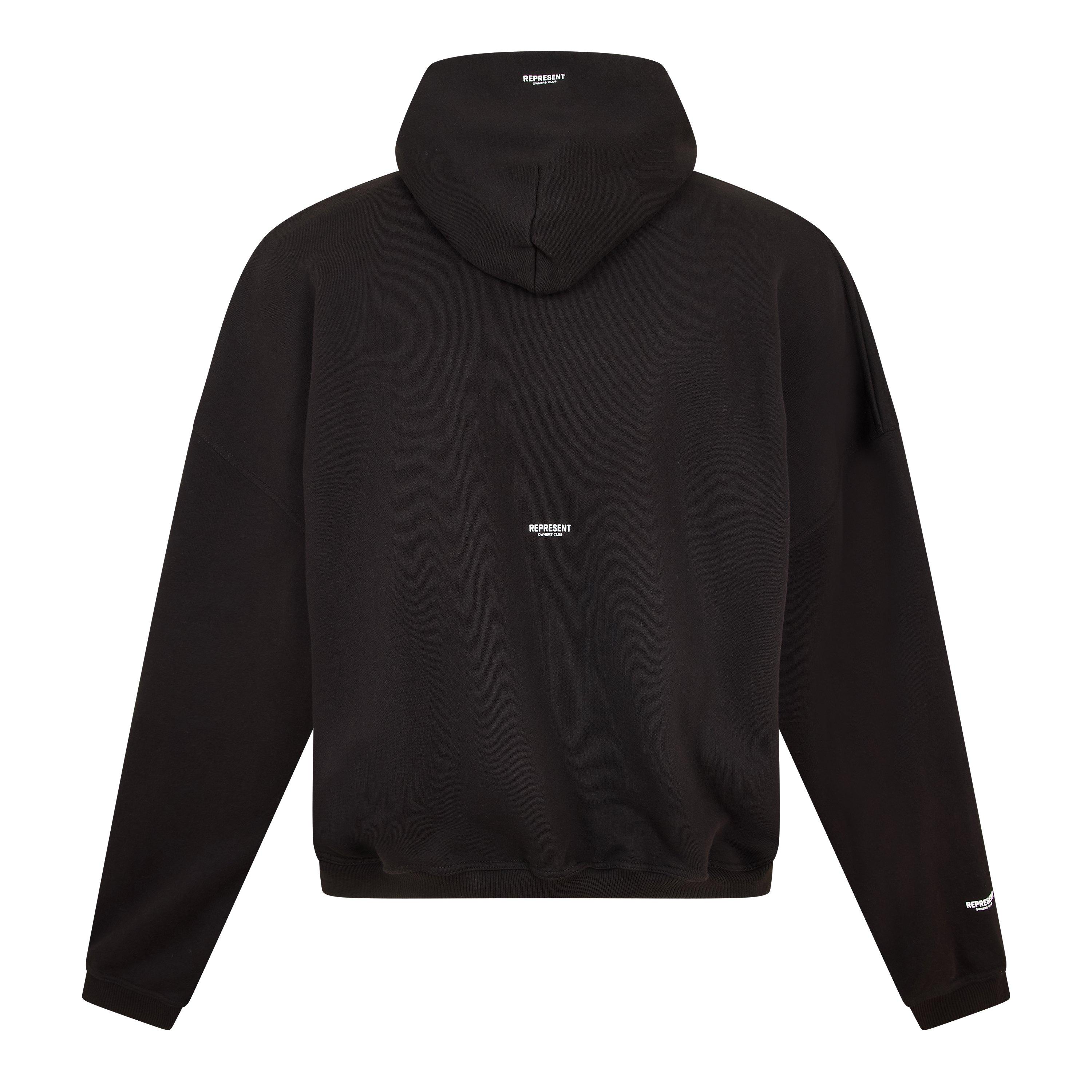 Jet Black - Represent - Men's Overhead Hoodie - 2