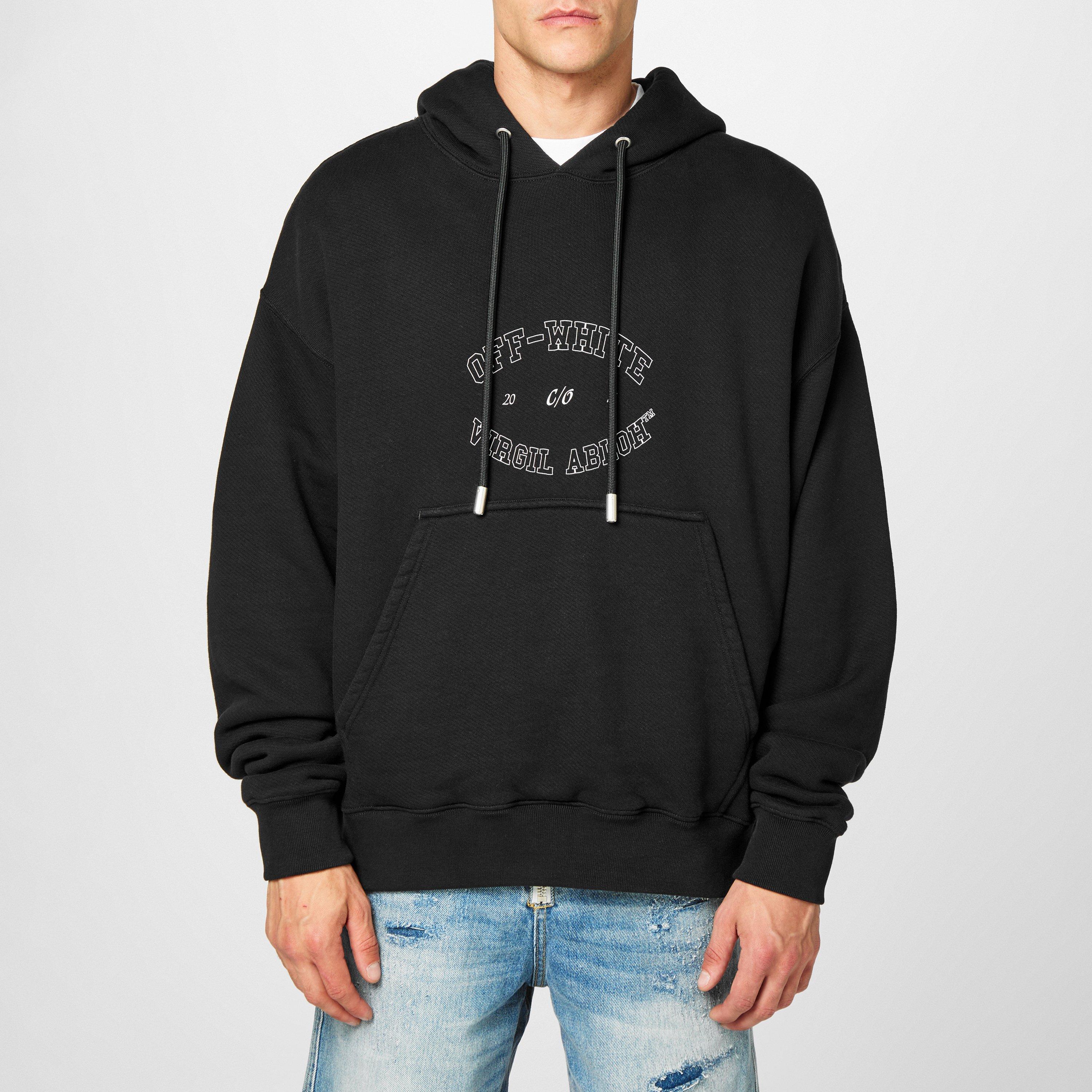 Off White Men's College Skate Hoodie