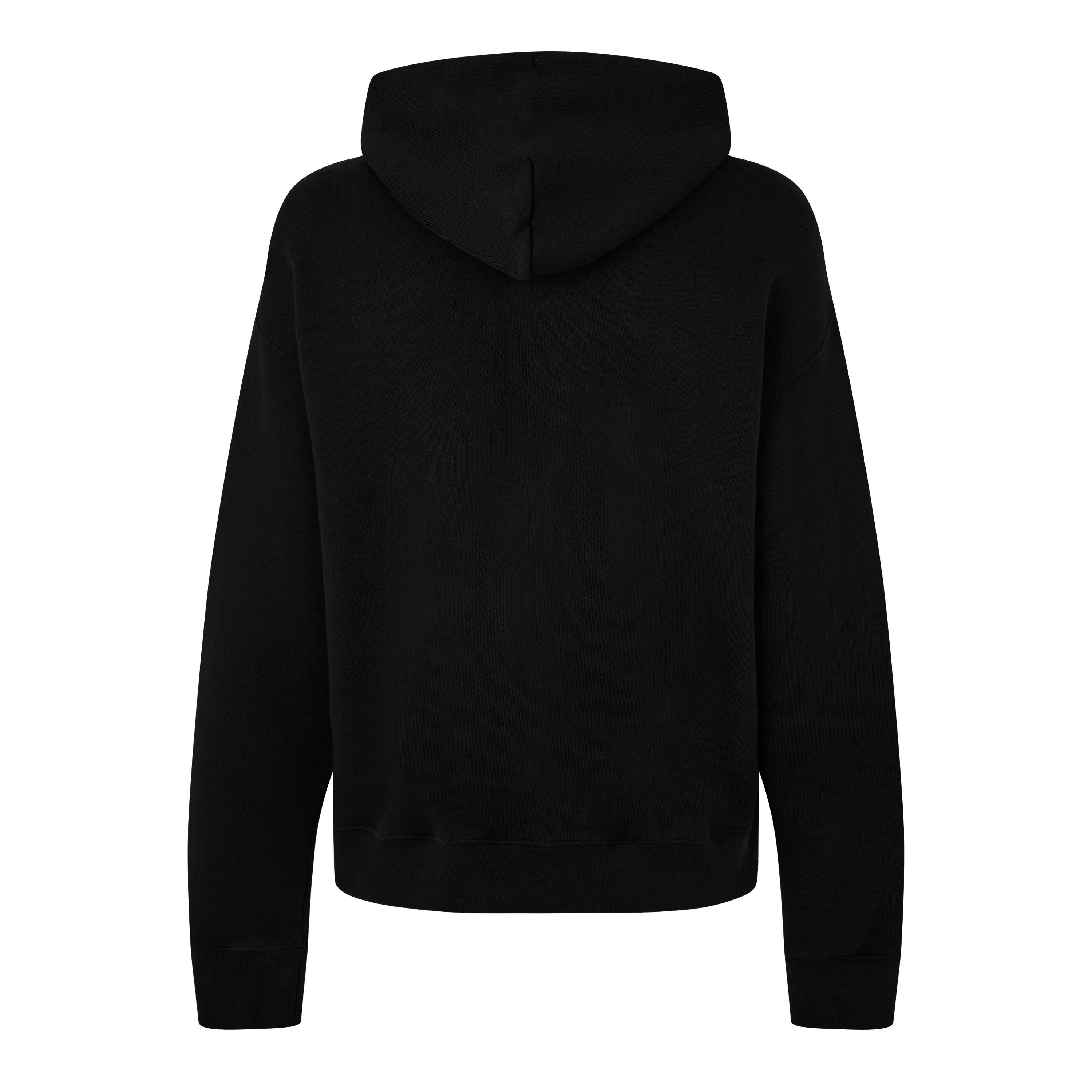 Black/White - Off White - Men's College Skate Hoodie - 6