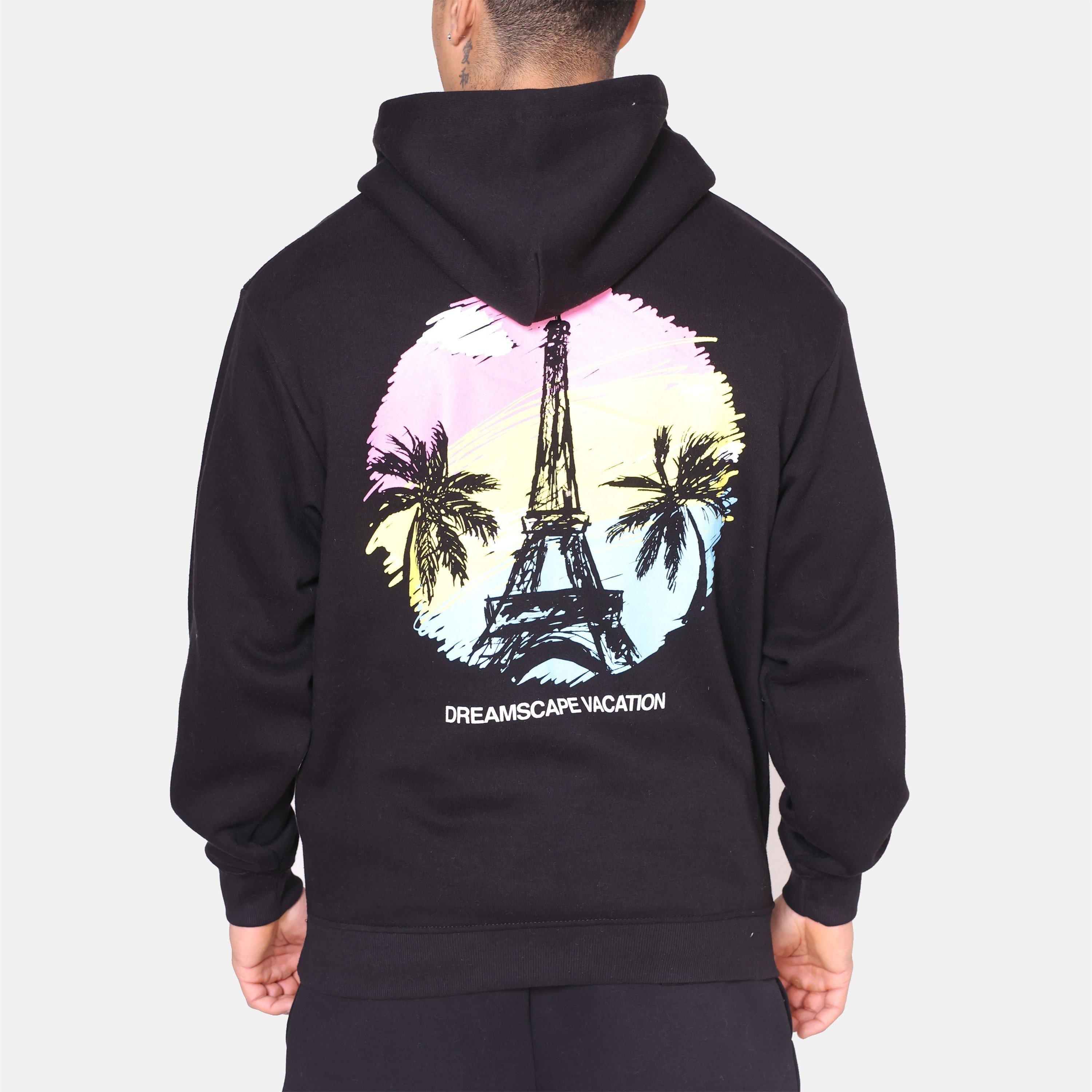 Black - Rose London - London Dreamscape Hoody - 4