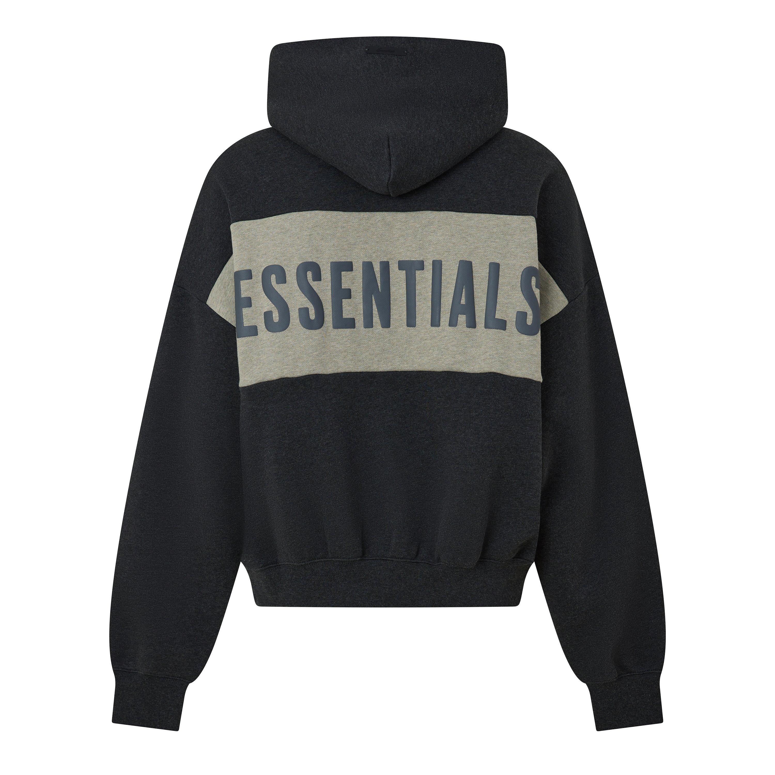 Iron Grey - Fear Of God Essentials - Men's Overhead Hoodie - 2