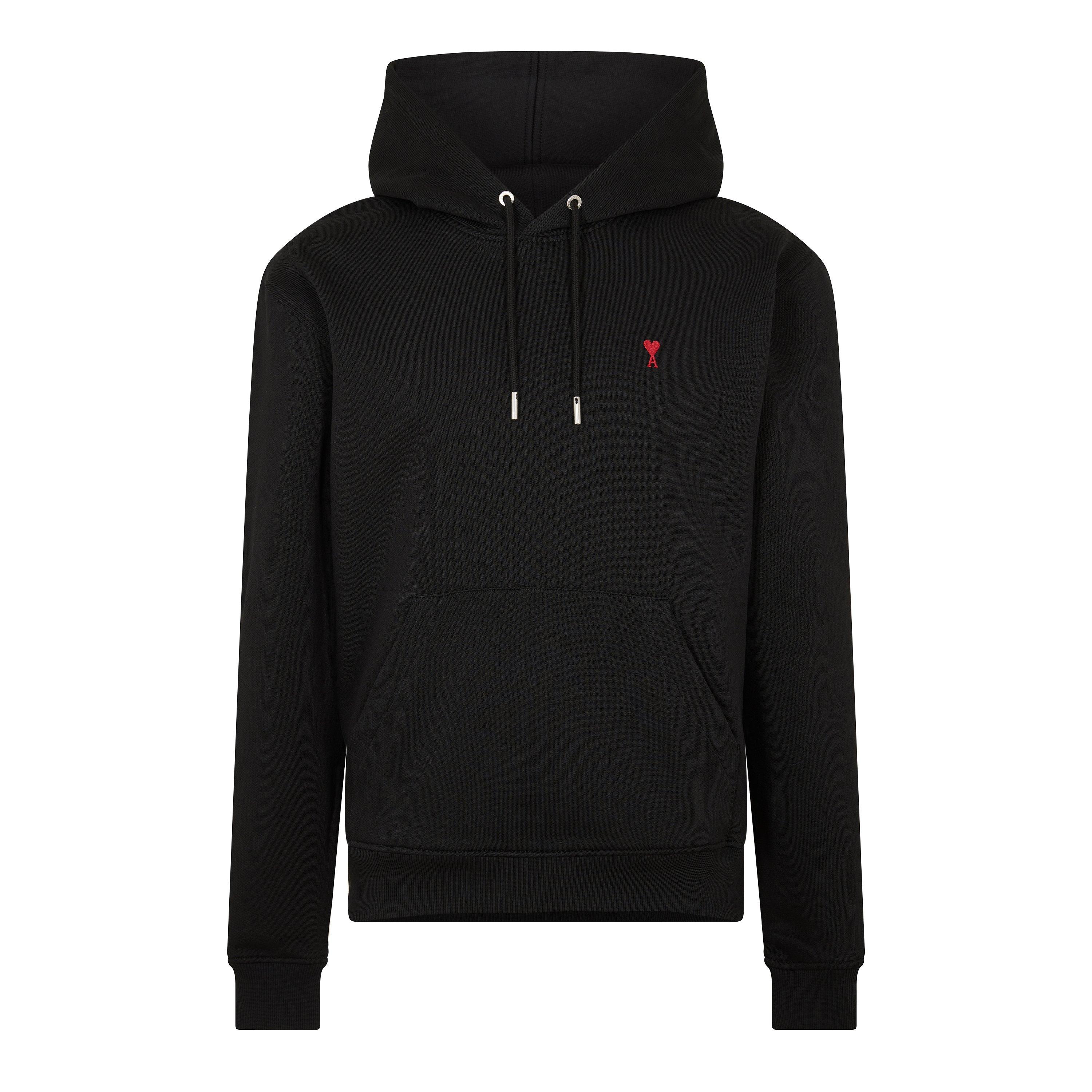 Black/Red - Ami Paris - Ami ADC Reg Hd Sn00 - 1