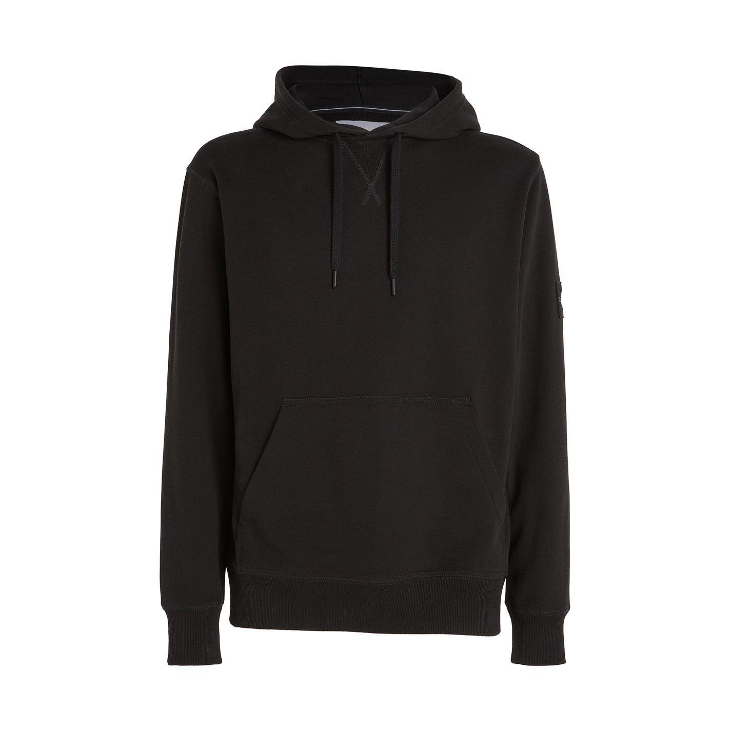 Black - Calvin Klein Jeans - Monogram Badge Hoodie - 1
