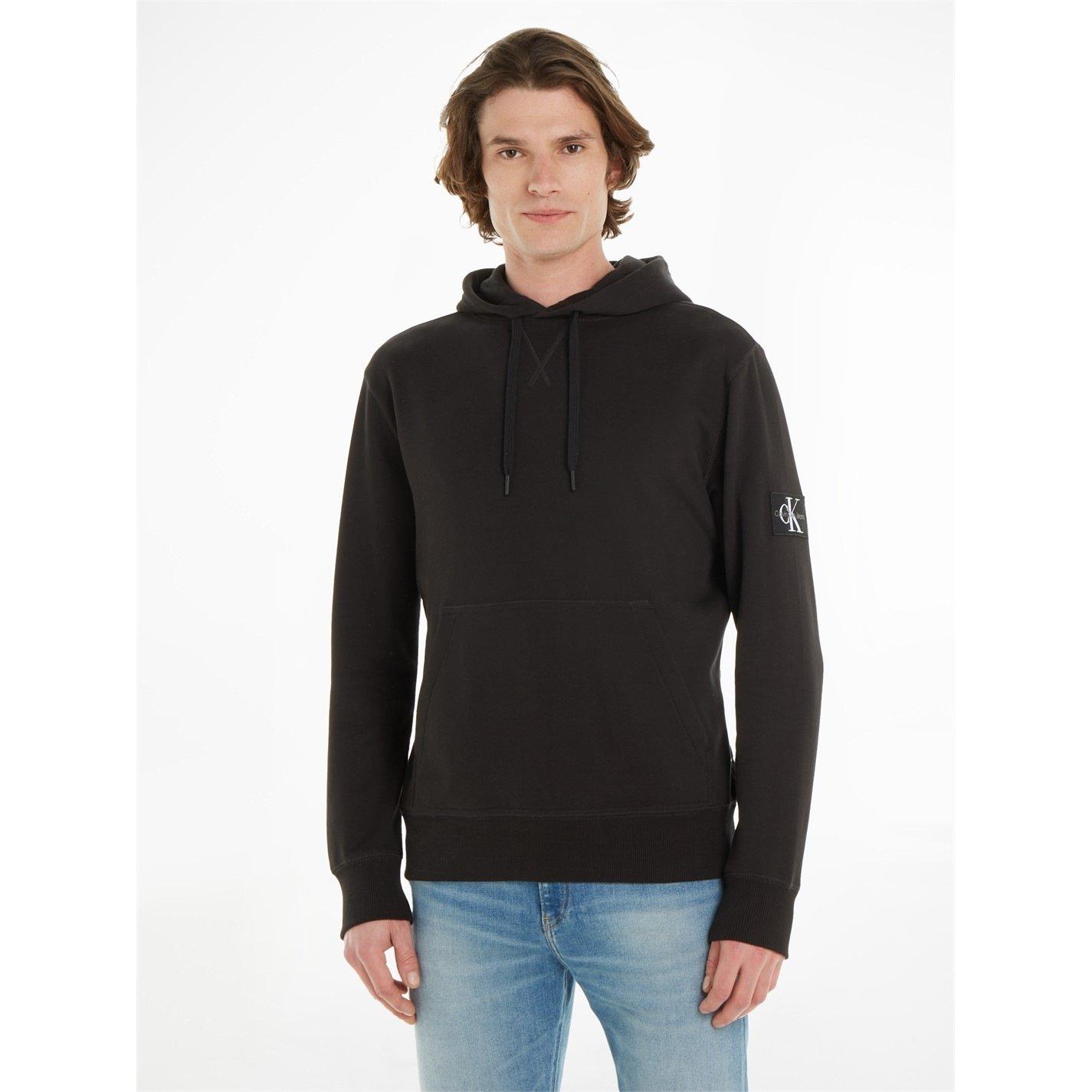 Zwart - Calvin Klein Jeans - Badge Hoodie - 3