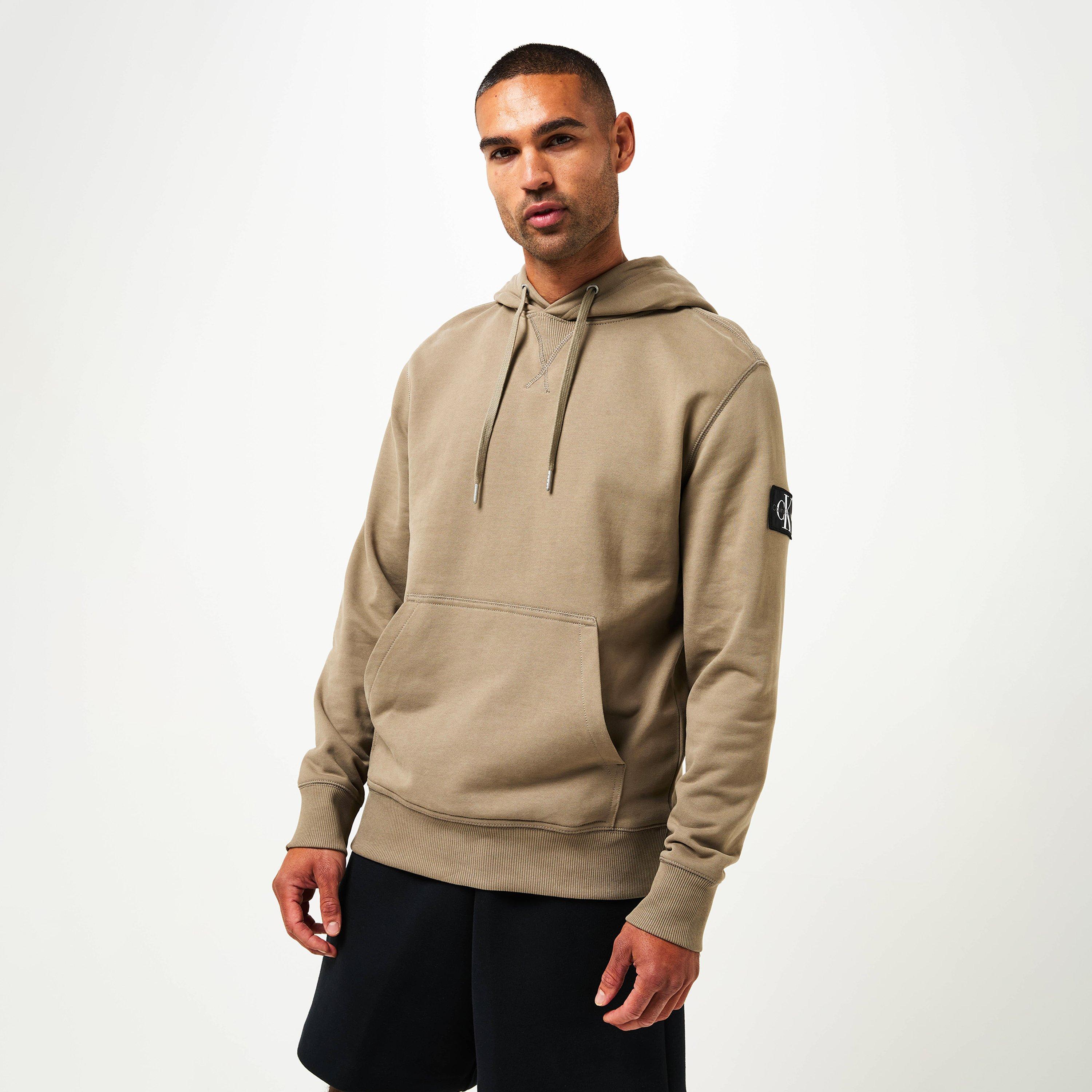 Brindle - Calvin Klein Jeans - Monogram Badge Hoodie - 3