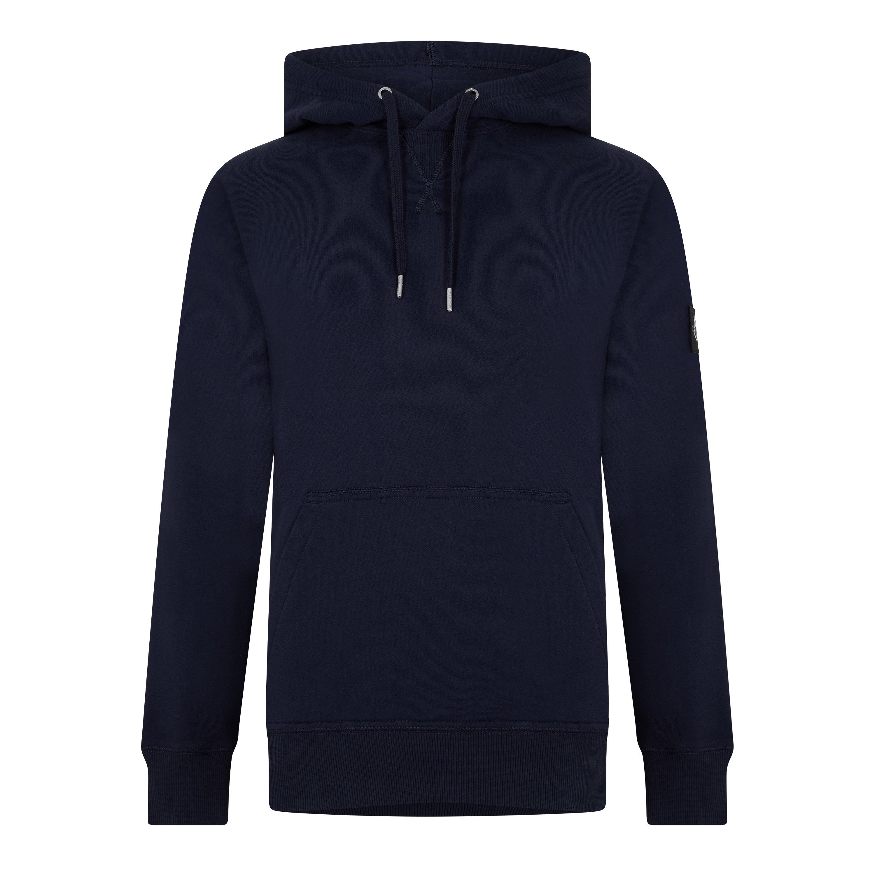 Calvin Klein Jeans Men's Monogram Badge Hoodie - Night Sky Tcx - M