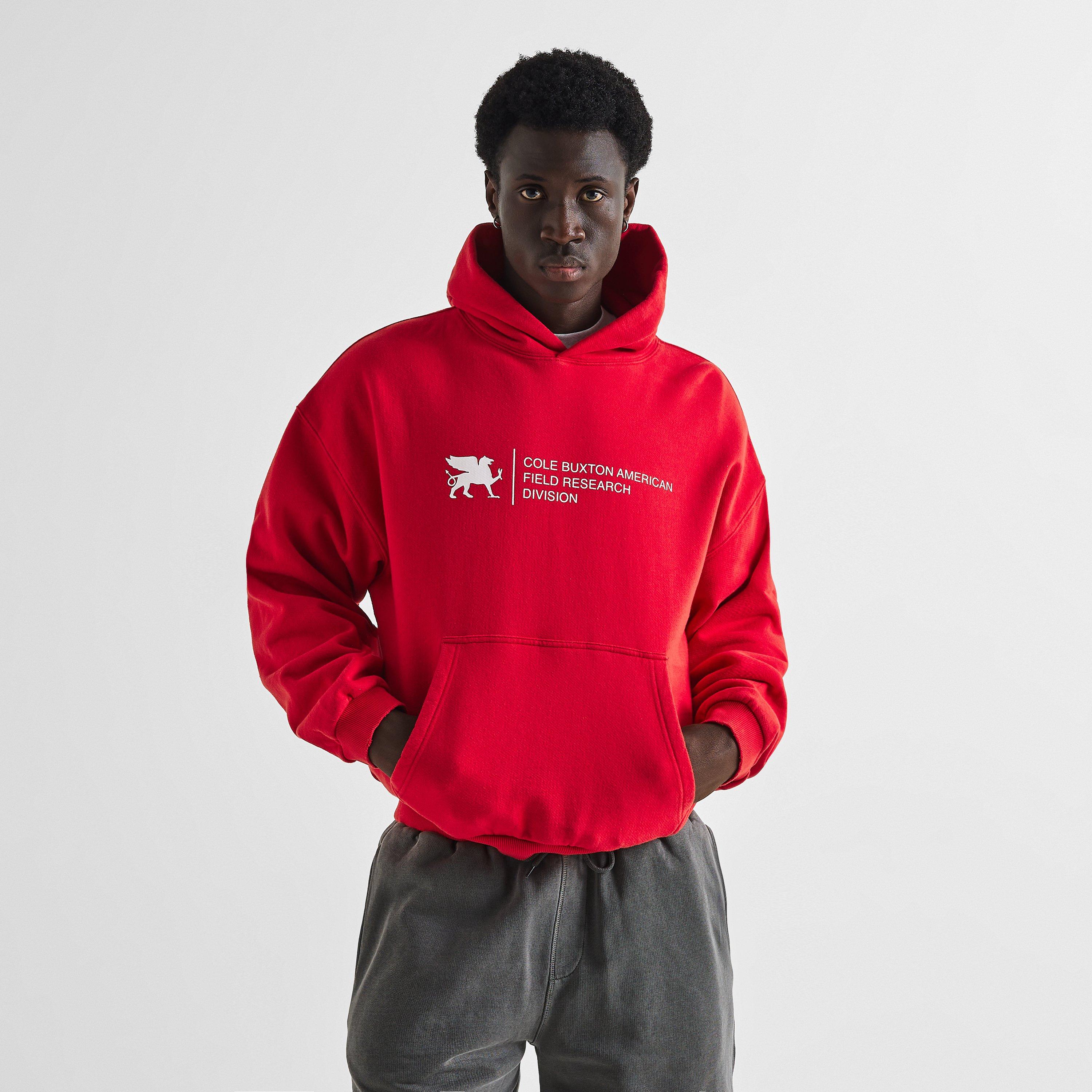 Red - Cole Buxton - Men's Overhead Hoodie - 3