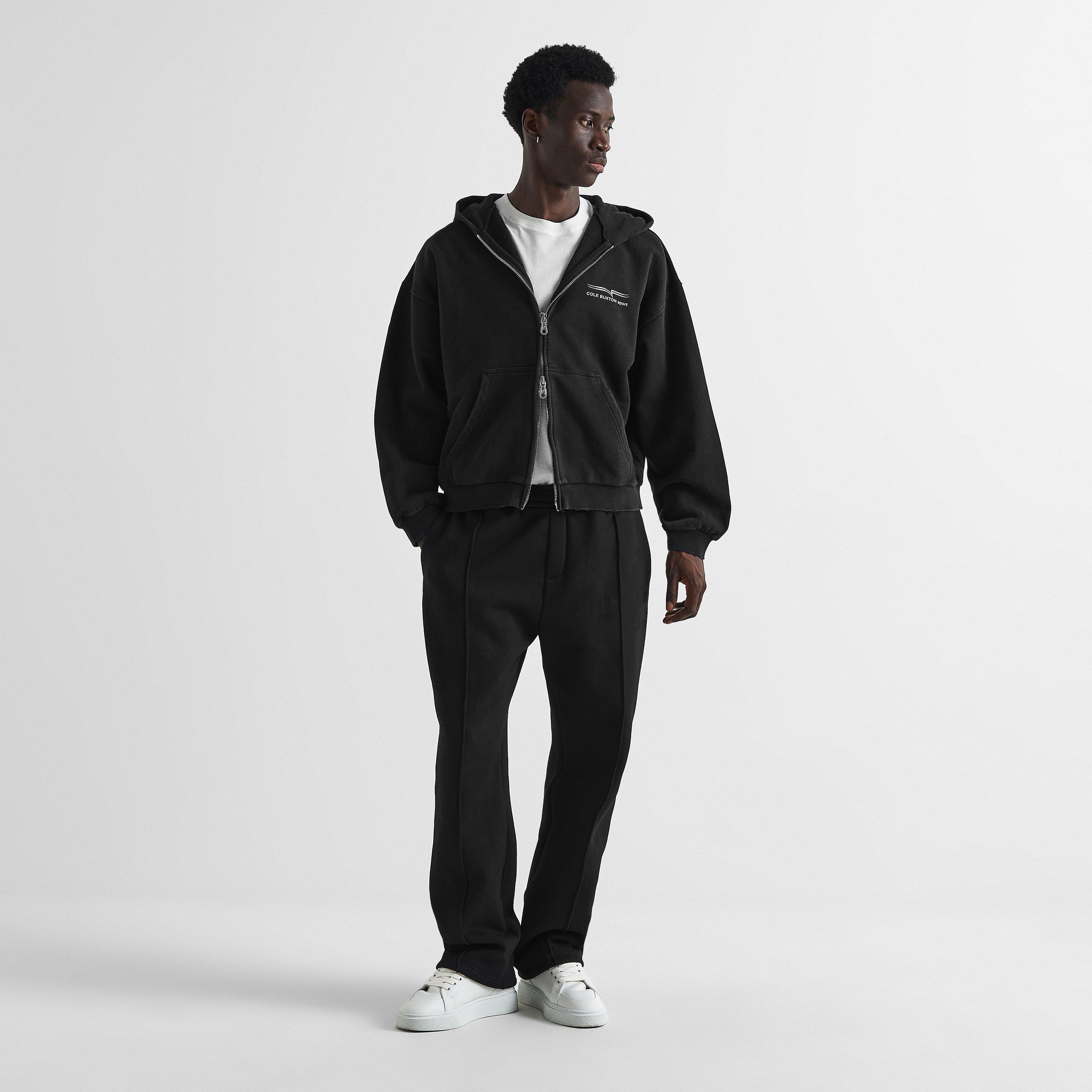 Vintage Black - Cole Buxton - Men's Zip Hoodie - 6