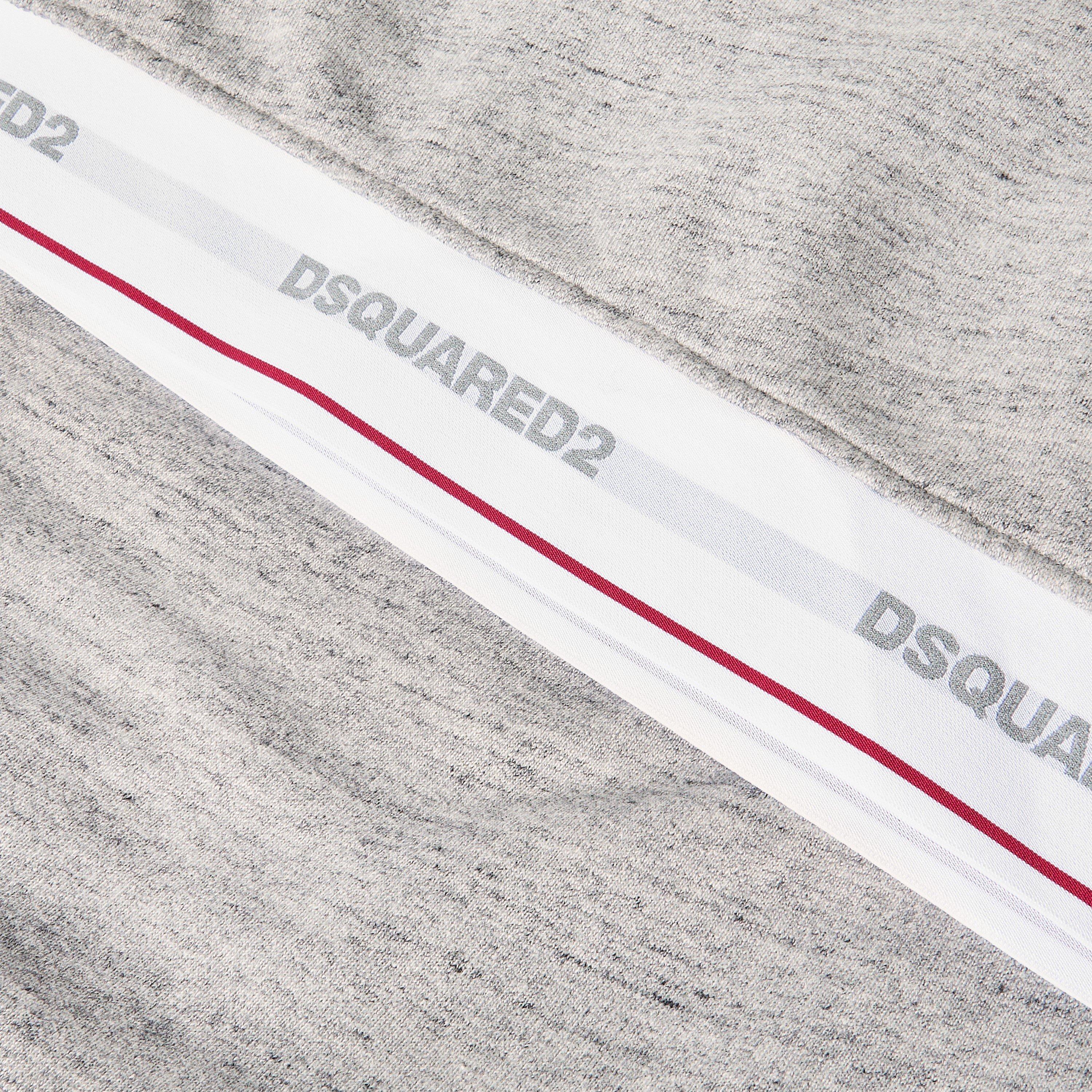 Grey Melange - DSquared2 - Men's Overhead Hoodie - 5