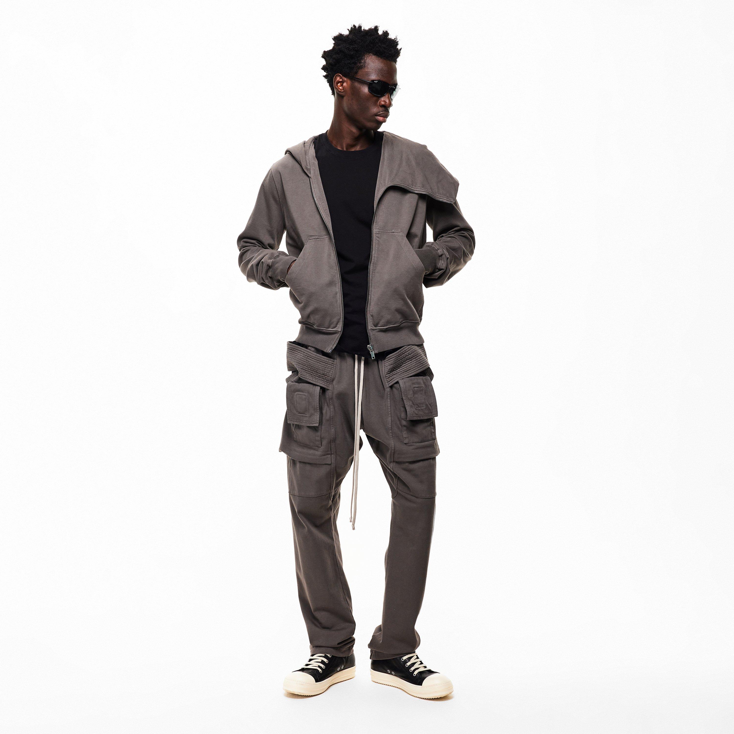 Dust - Rick Owens Drkshdw - Men's Mountain Zip Hoodie - 6