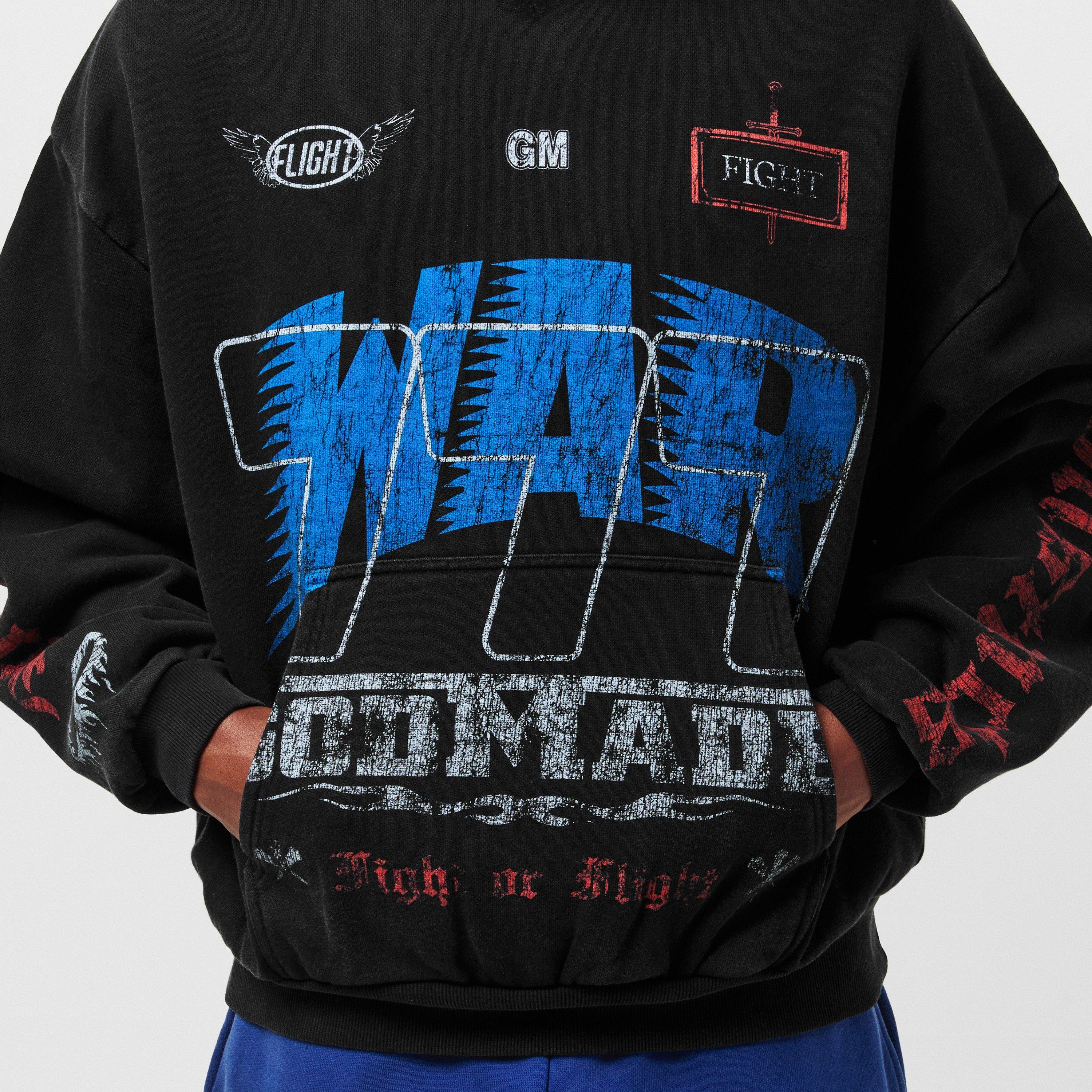 Black - God Made - Men's GM War Hoodie - 5
