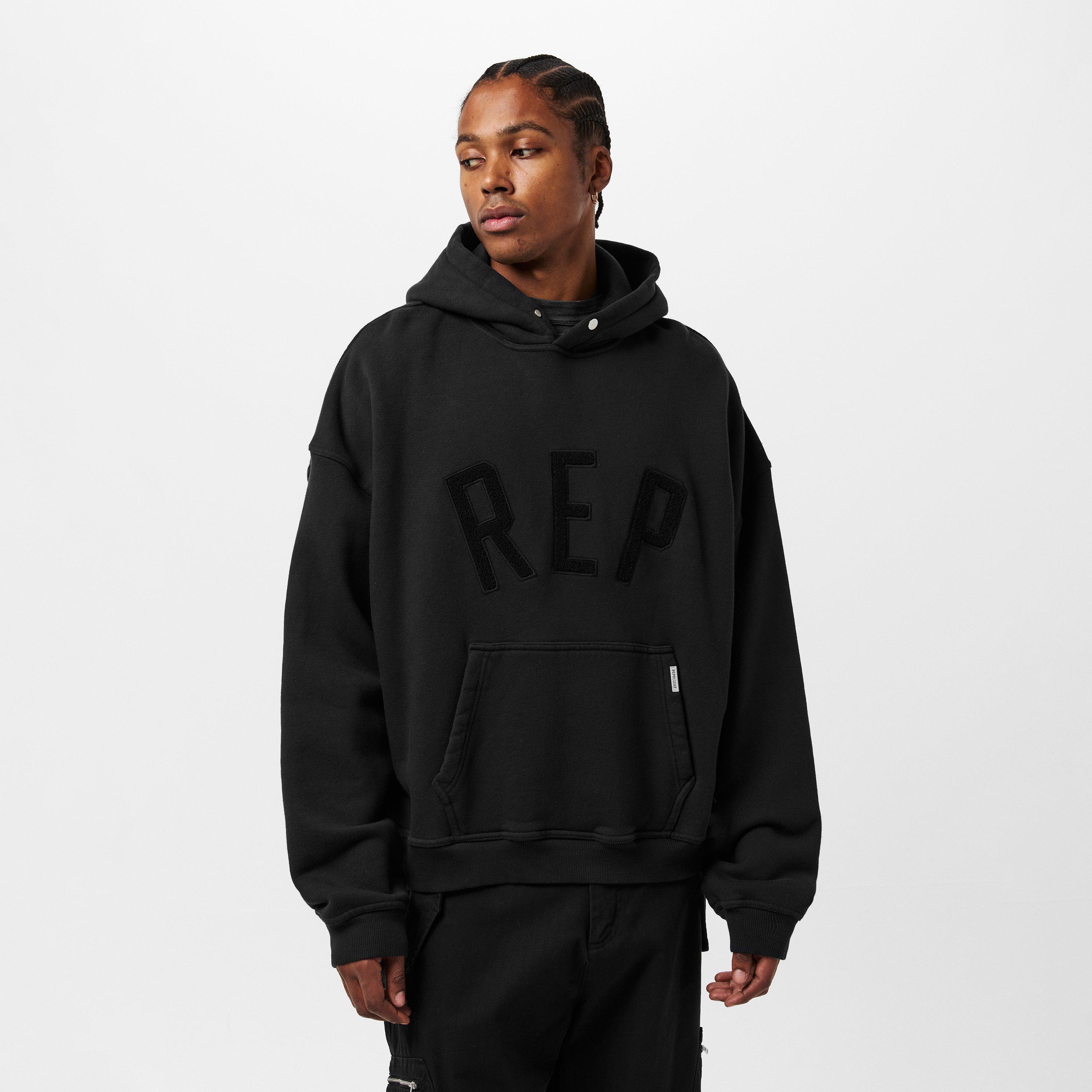Off Black - Represent - Men's Applique Hoodie - 3